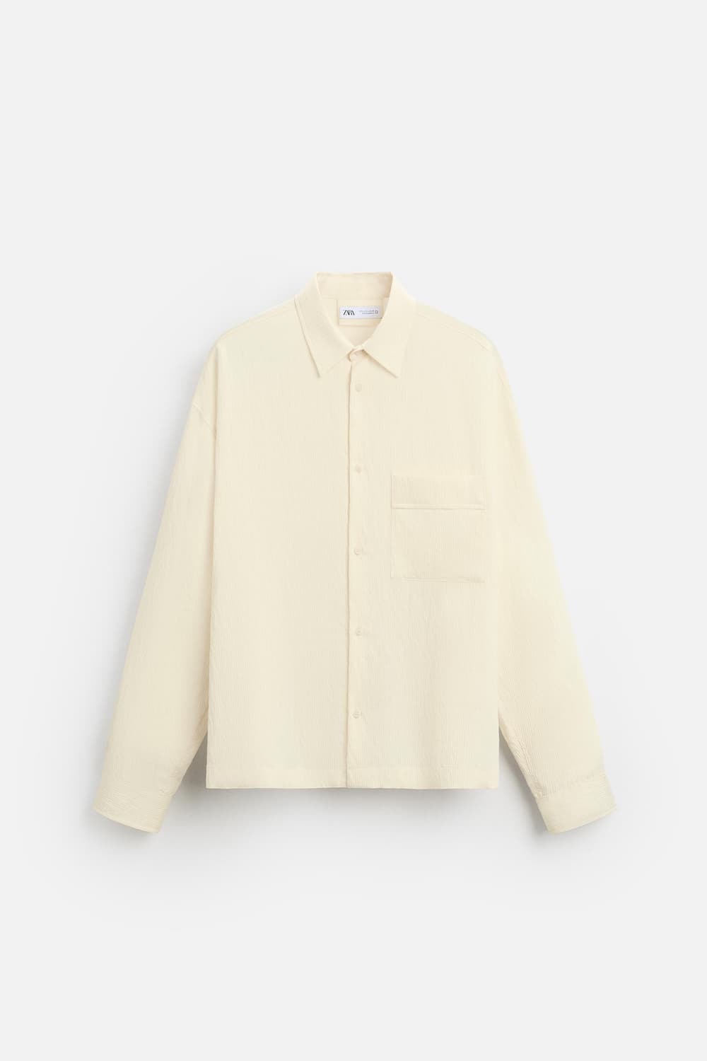 ZARA 자라 남성 여름용 스트럭처 셔츠  상품이미지4
