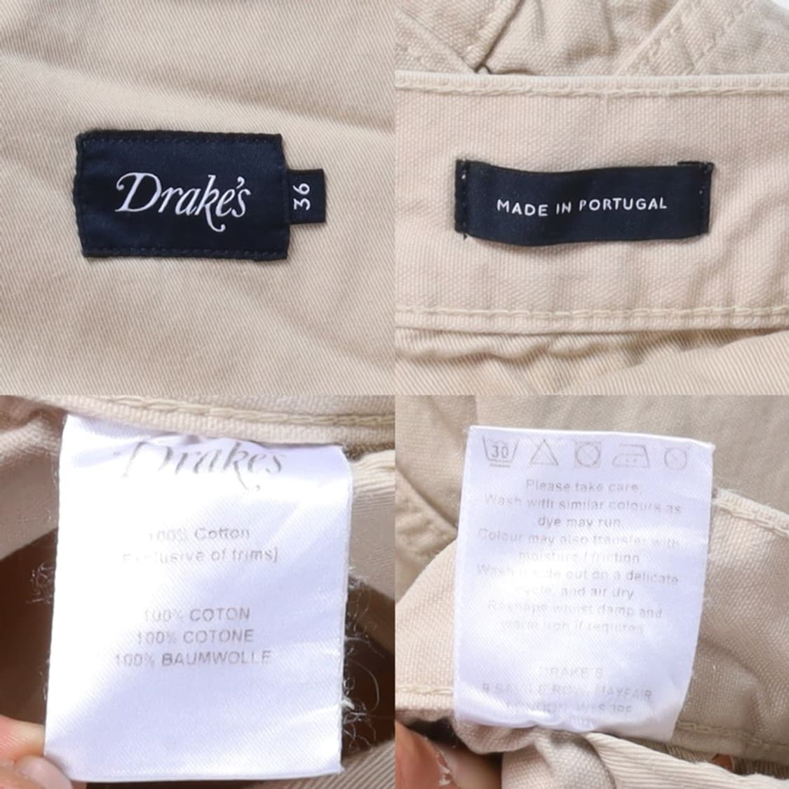 드레익스 Drake's Cotton Pants 
 상품이미지10