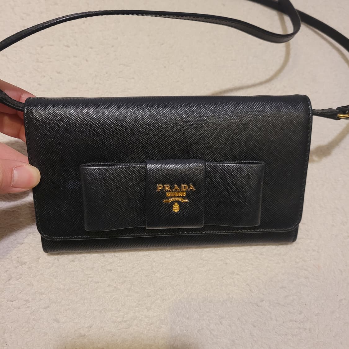 프라다 사피아노 피오코 리본백 상품이미지2