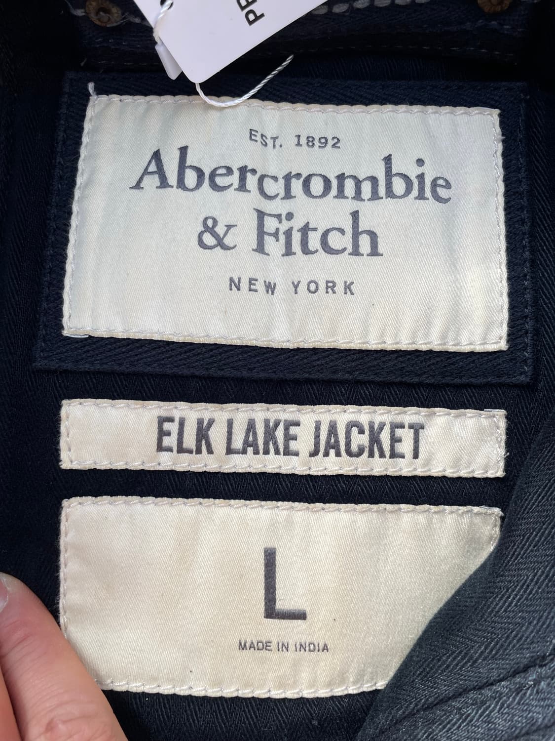 Abercrombie Elk Lake Military Wool Jacke 상품이미지9