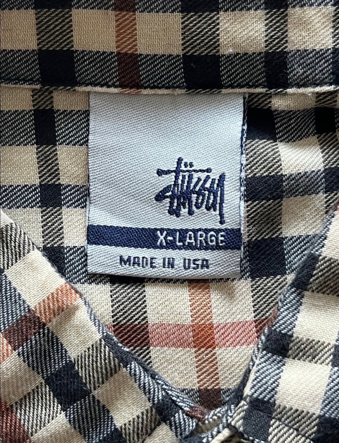 00s 스투시 체크셔츠 상품이미지6