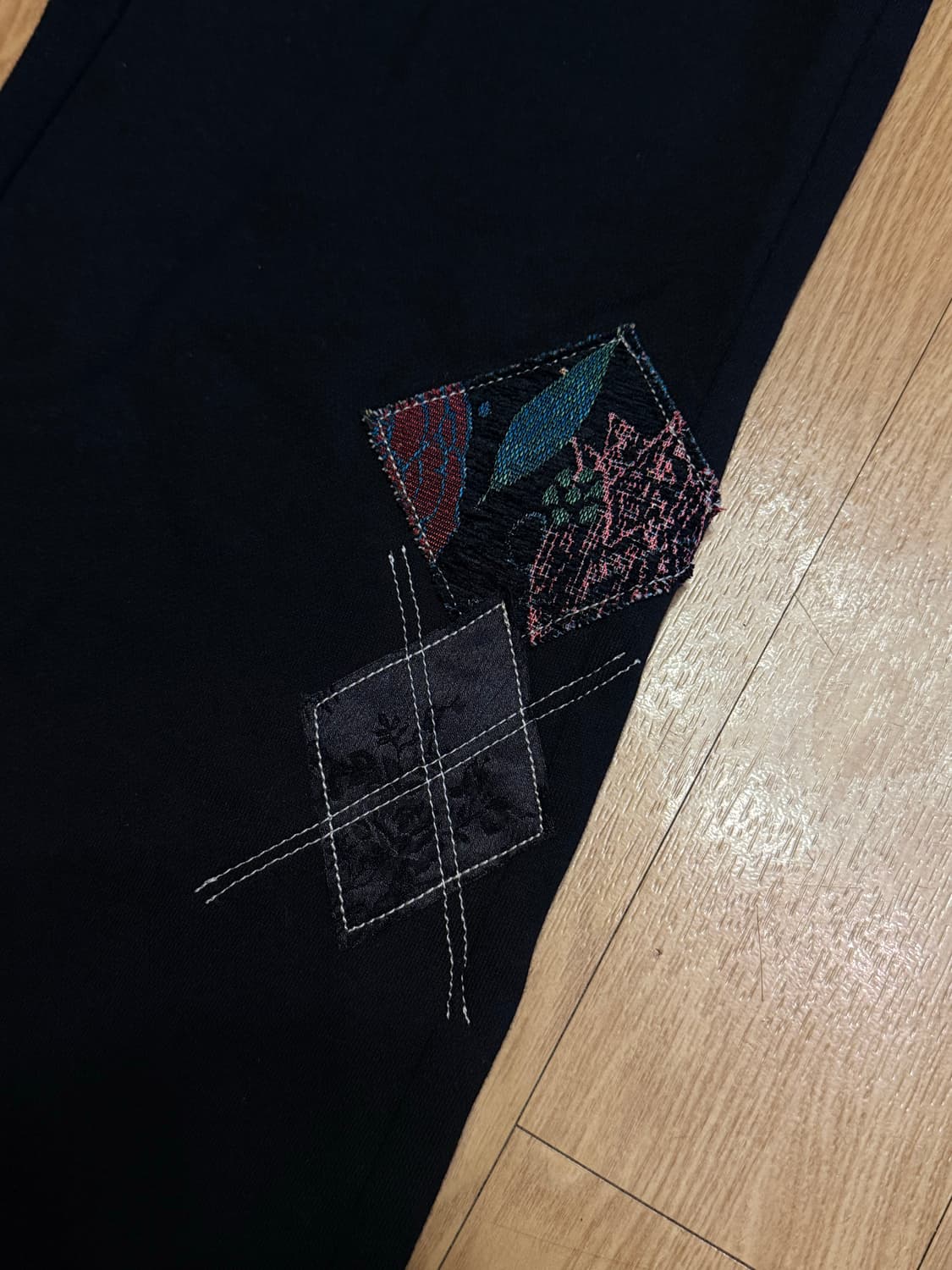 OPEN YY 아가일 패치 후드집업+라운지팬츠 상품이미지9