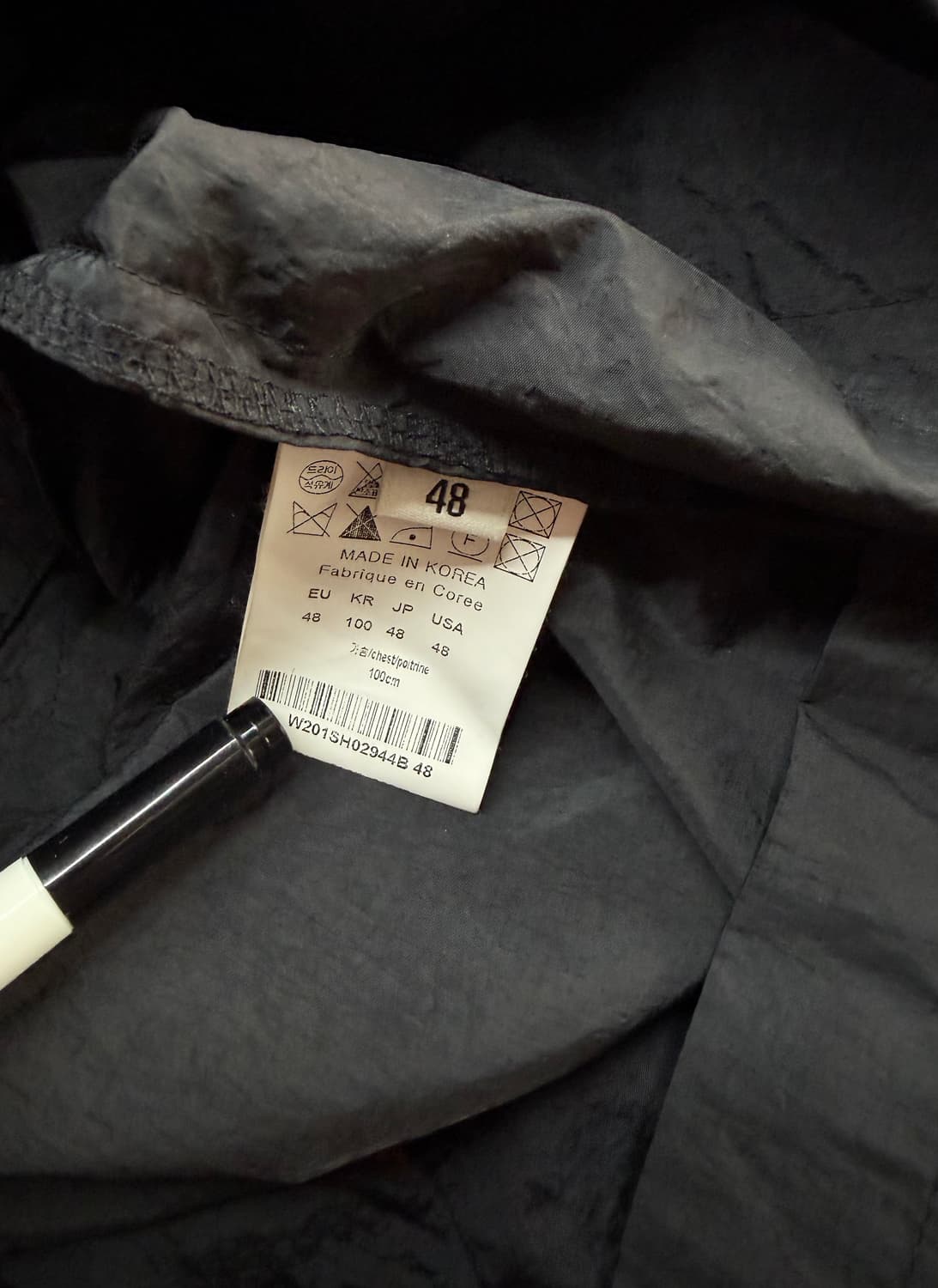 48/ 우영미 나일론 탄창 멀티포켓 오버 자켓 상품이미지10