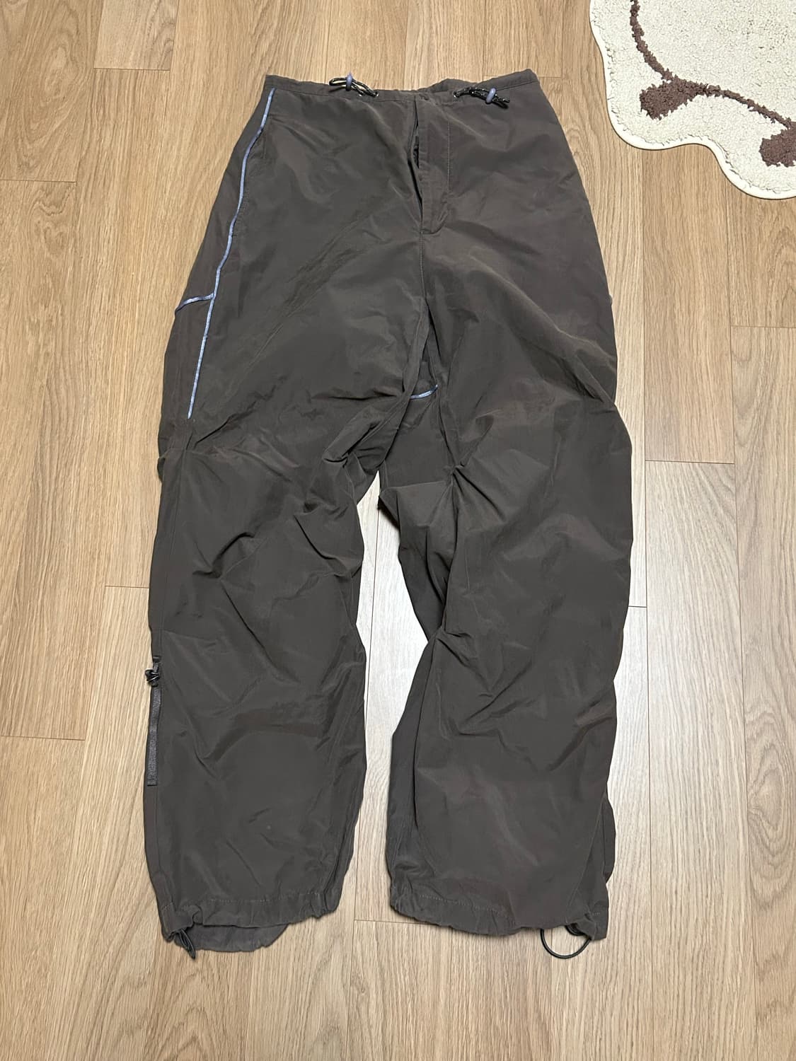 코이세이오 coyseio suu 스트랩 라인팬츠 브라운 상품이미지2