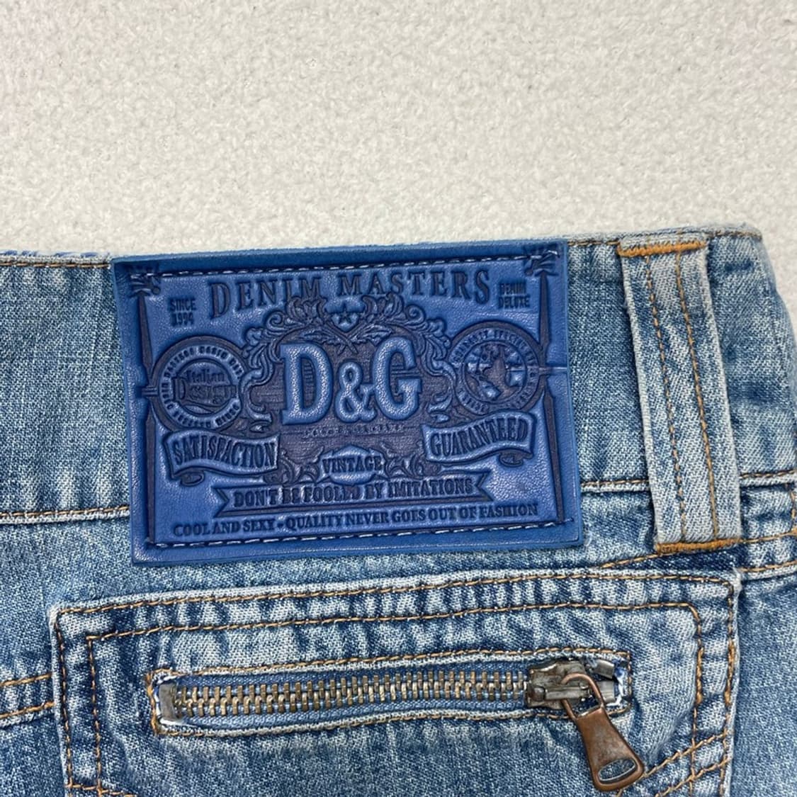 DOLCE&GABBANA 마이크로 데님팬츠 28-29 상품이미지5