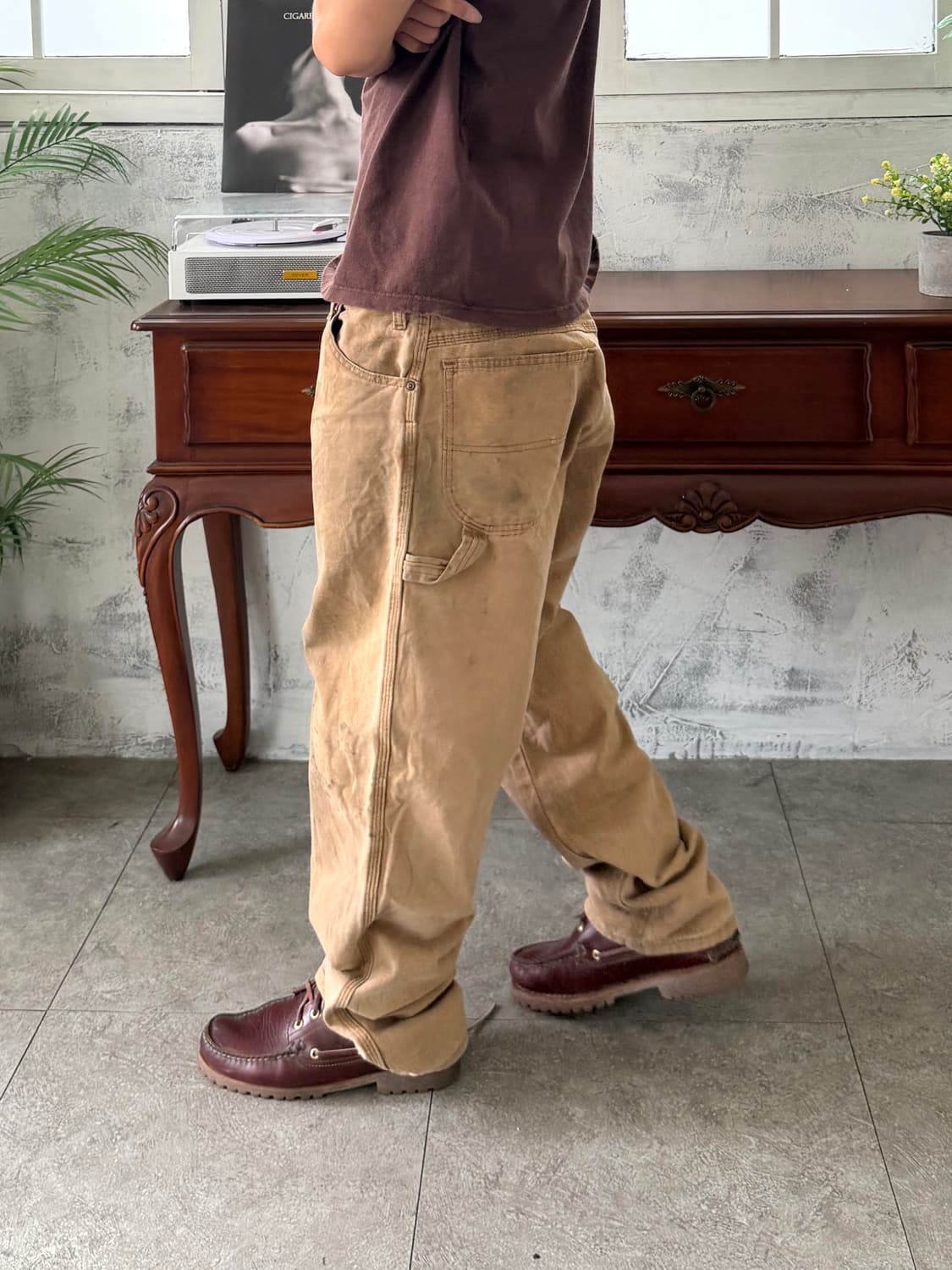 디키즈 워크팬츠 베이지 상품이미지2