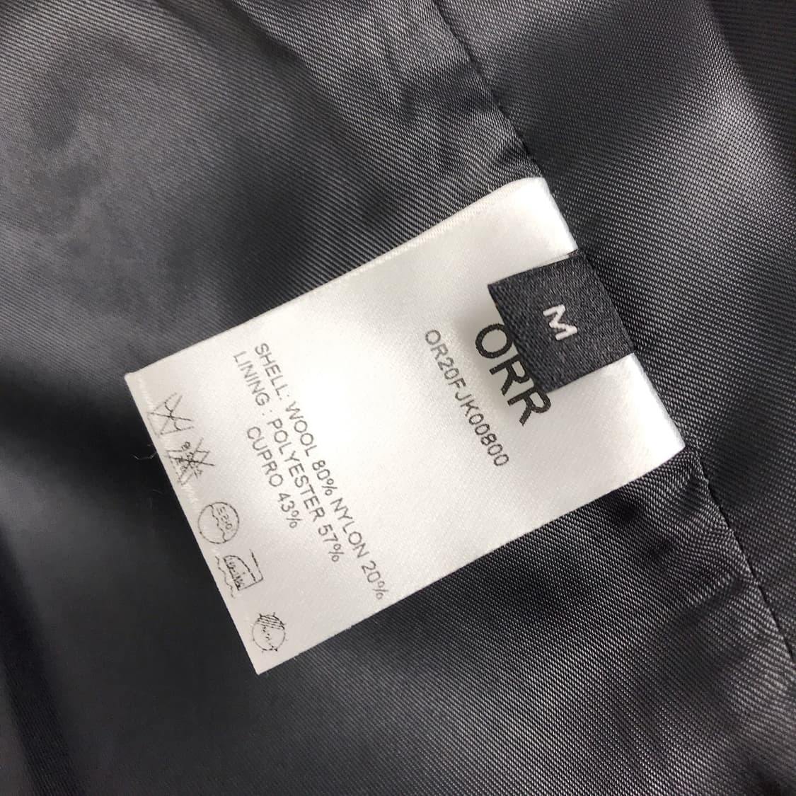 오르 ORR 울 소재 겨울 자켓 여성M 상품이미지8