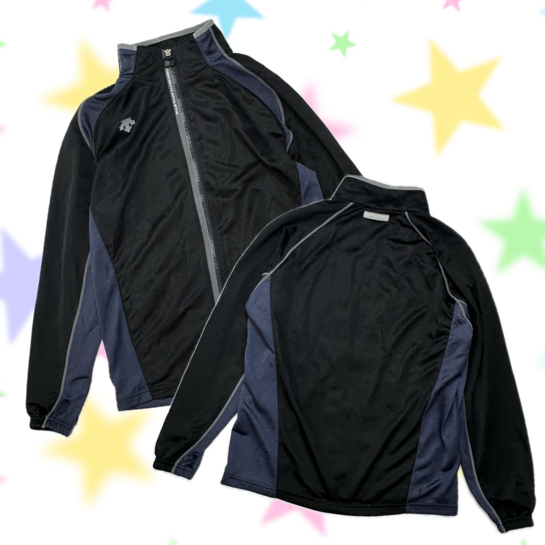 재팬 데상트 기능성 져지 블록코어 스포티 스포츠 일본 빈티지 상품이미지1