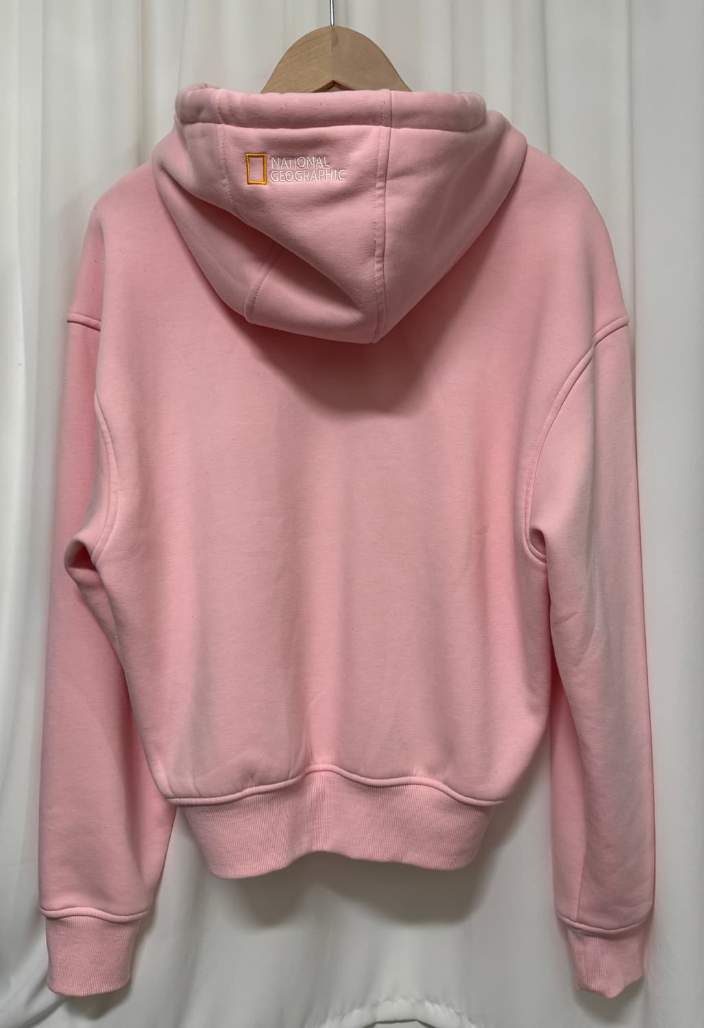 내셔널지오그래픽 핑크 기모후드티 상품이미지7