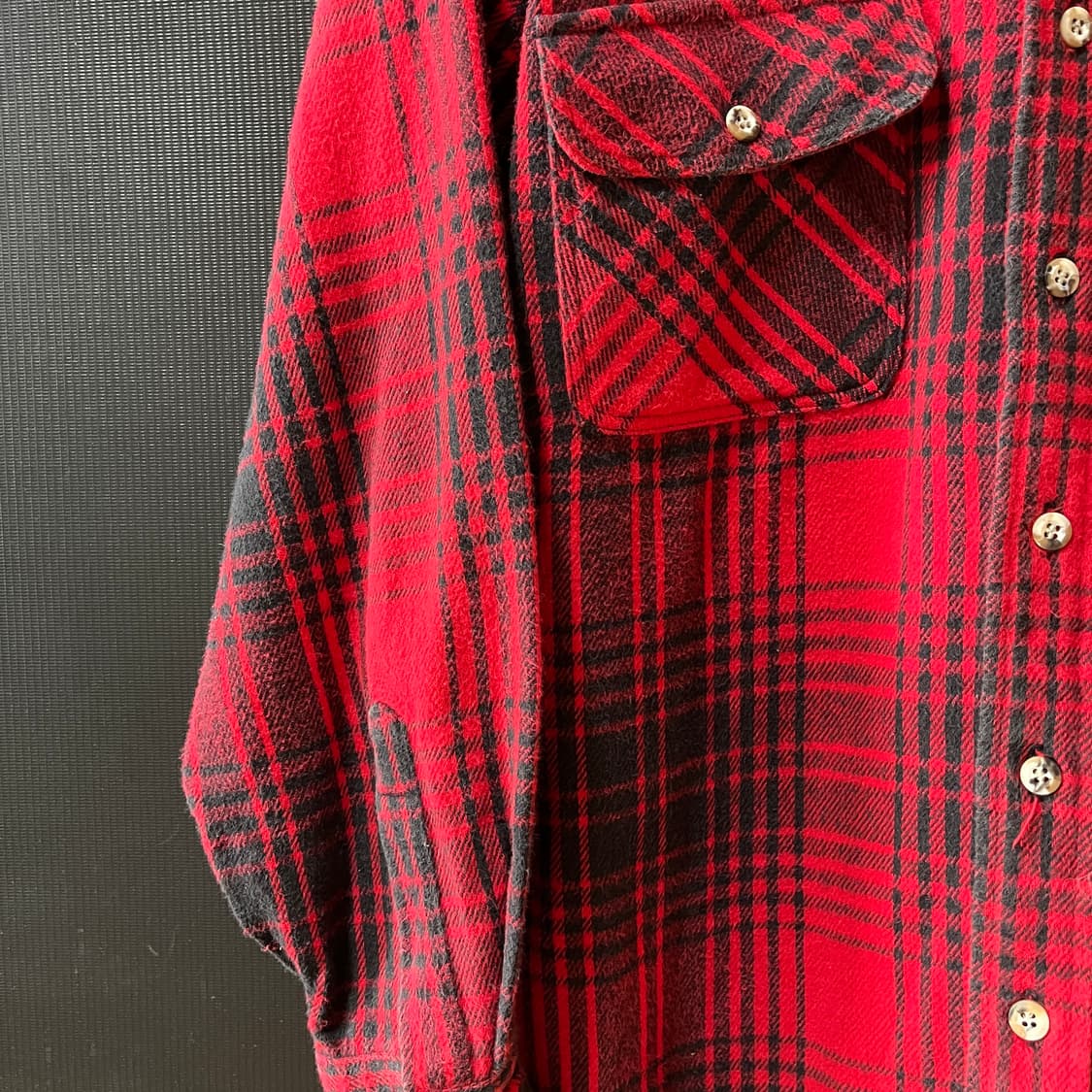 70s 리바이스 USA 메이드 알라스카 플란넬 셔츠 상품이미지6