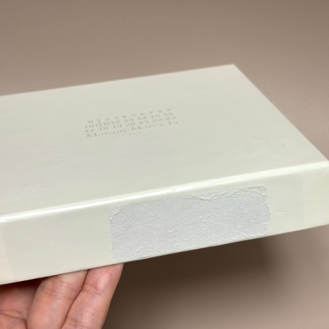 메종마르지엘라 체인 카드 지갑 브라운 풀박 상품이미지10