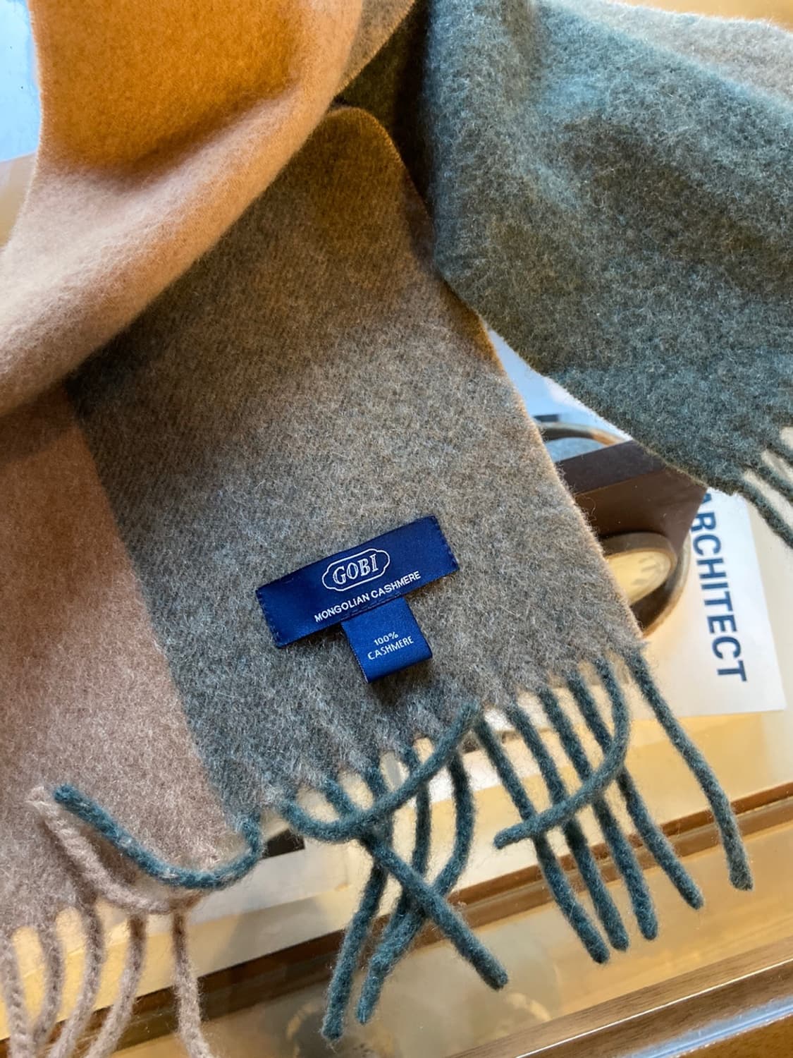 고비 캐시미어 머플러 상품이미지2