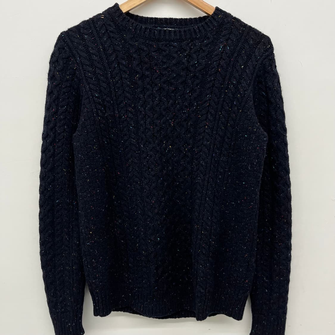 빔즈 꽈배기 네이비니트 남L 상품이미지2