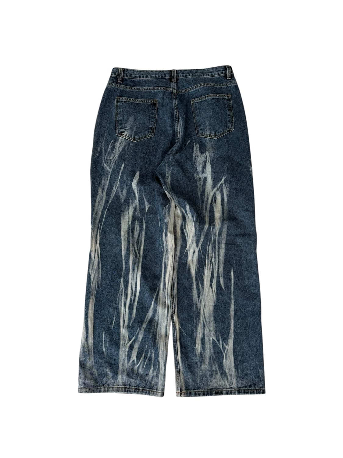 Dnsr 페인팅 데님팬츠 상품이미지5