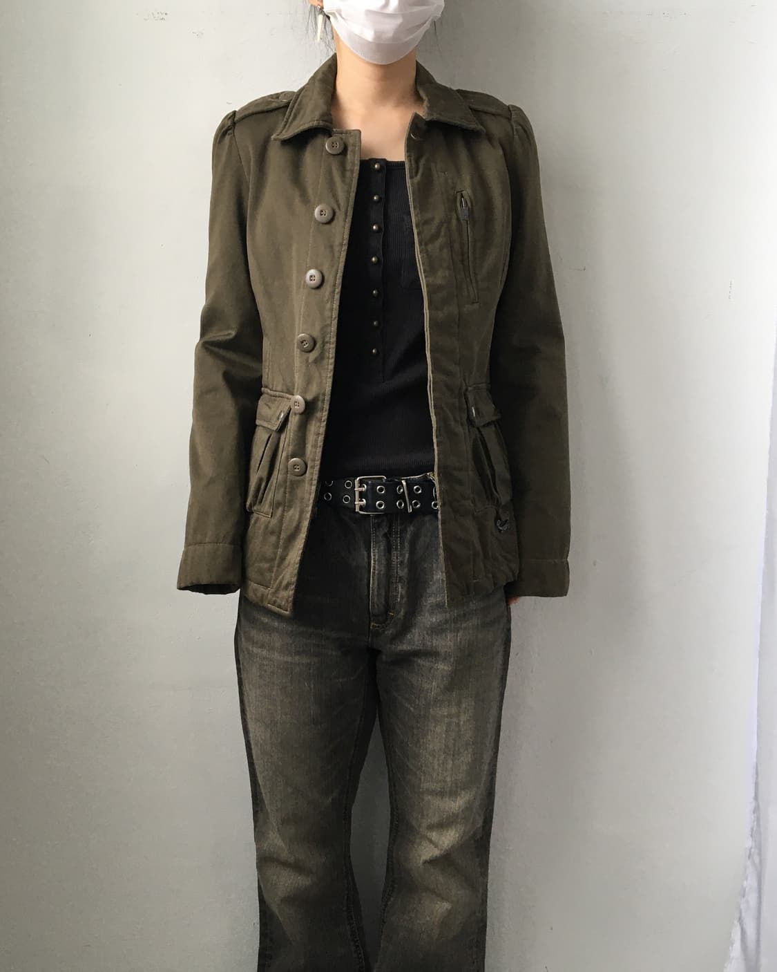 Diesel belted jacket 상품이미지5