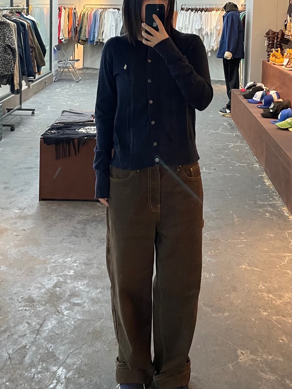 폴로 랄프로렌 네이비 가디건 H1186 상품이미지1