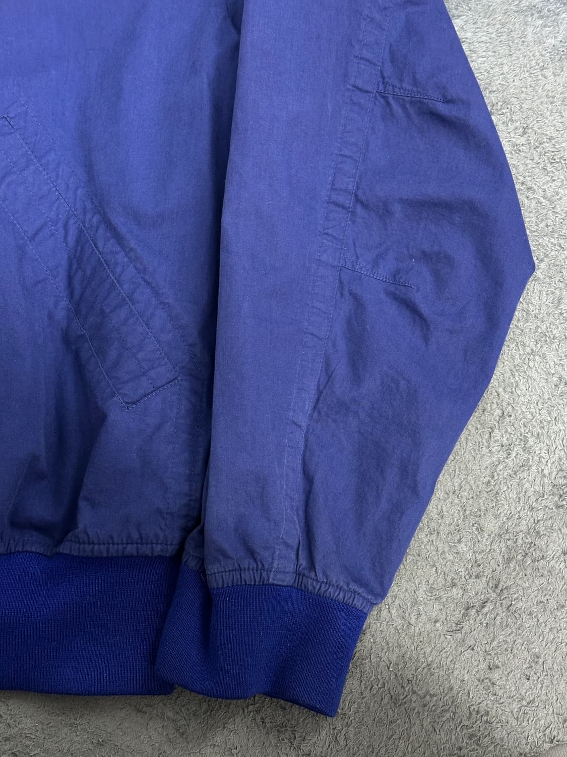 80s HUGO BOSS 페이디드 봄버 자켓 L 상품이미지5