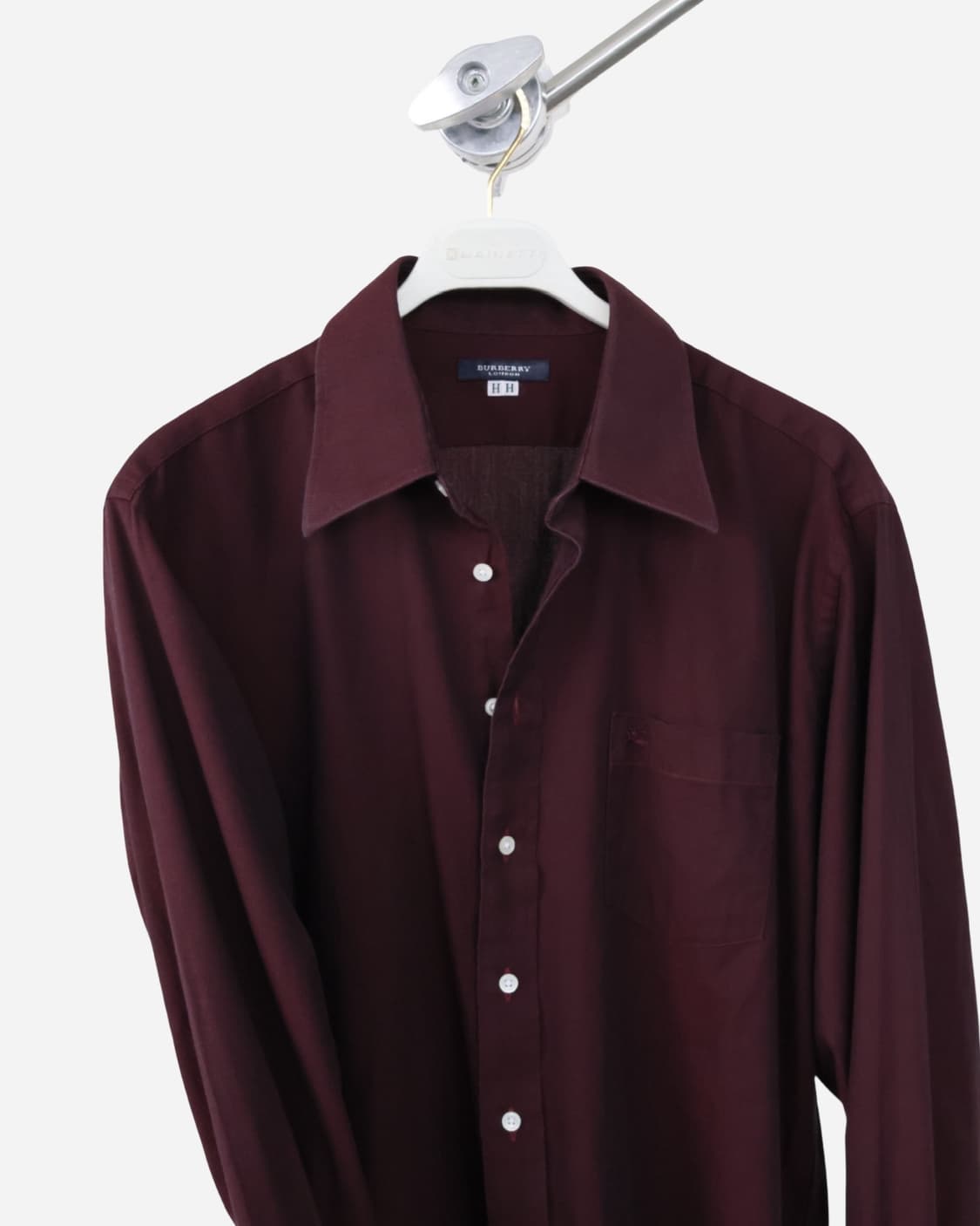 Burberrys Vintage Bordeaux Shirt 상품이미지5
