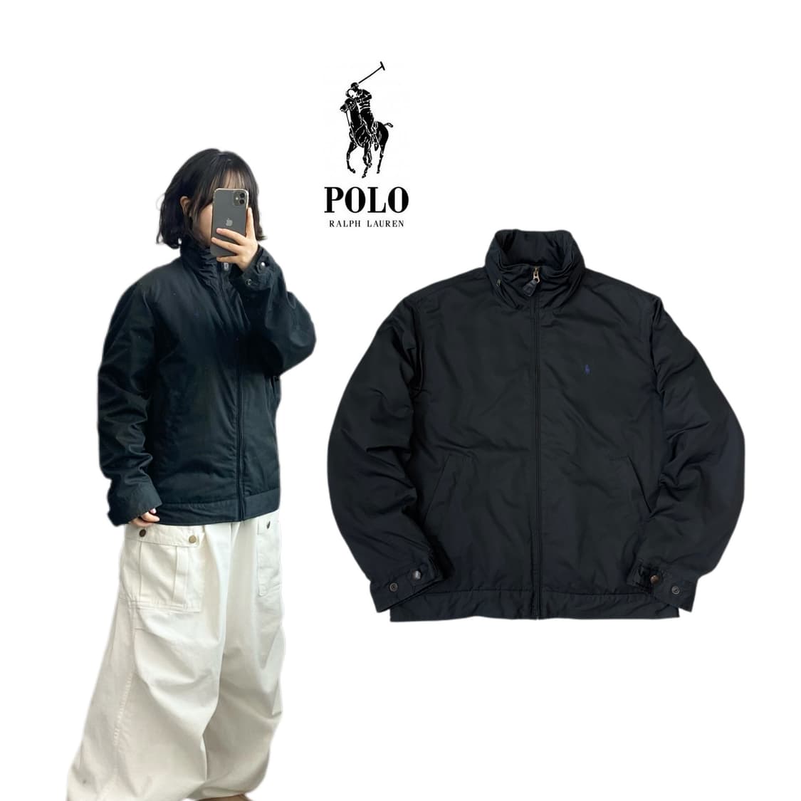 폴로 포니 폴리쉘 페리 점퍼 자켓 상품이미지1