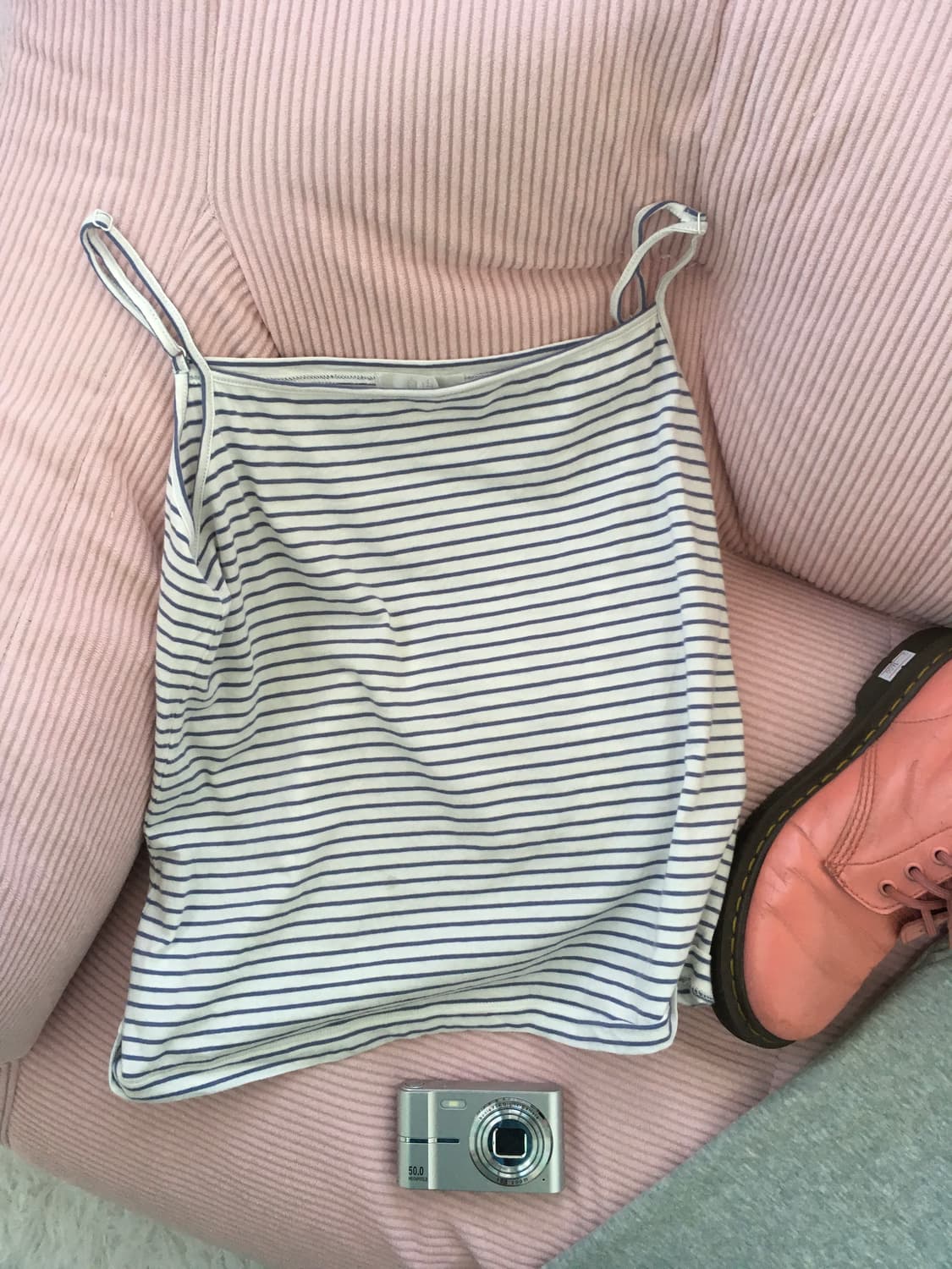 Set) 별 패턴 슬리브리스 + 스트라이프 슬리브리스 상품이미지7