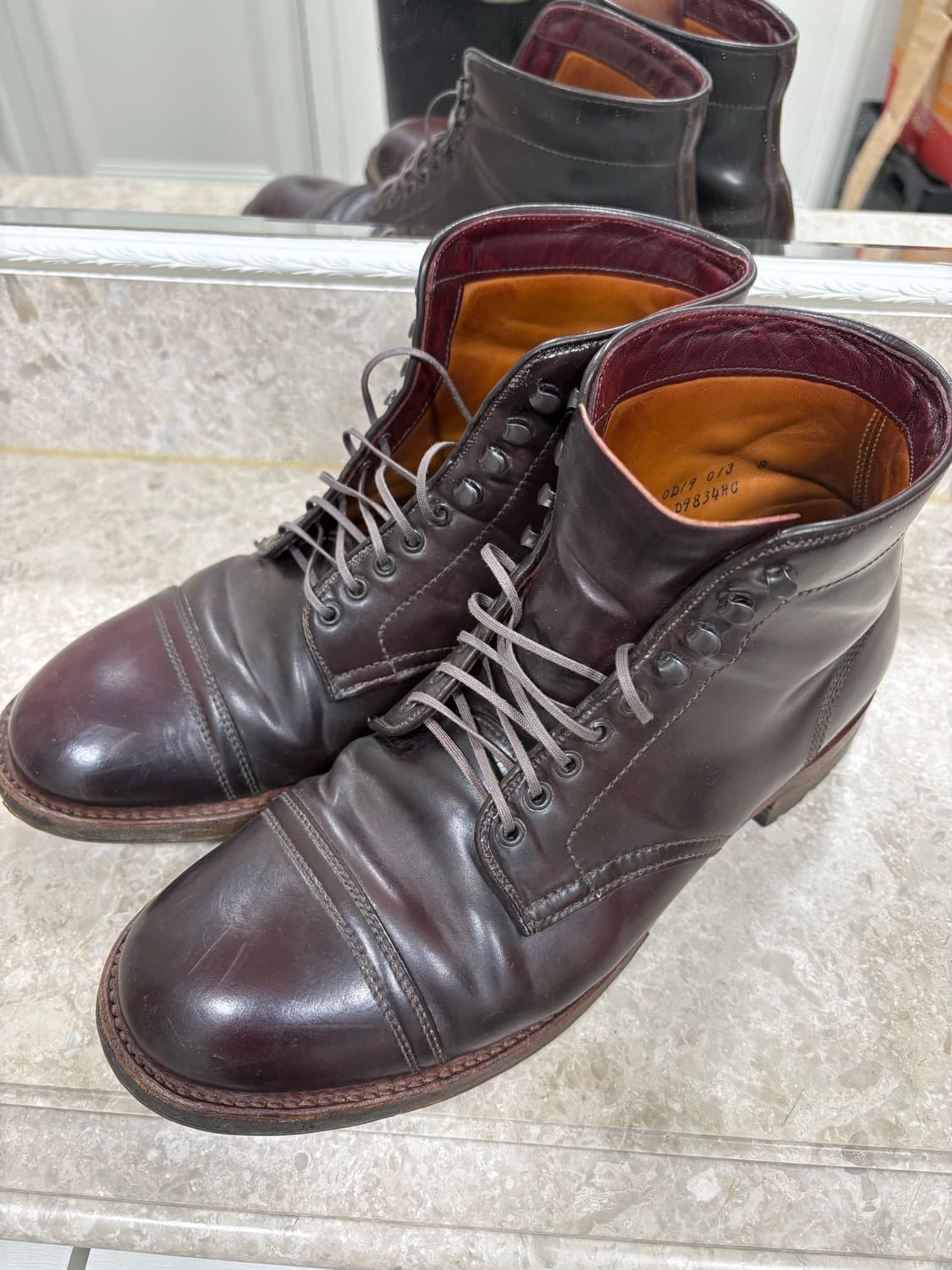 알든 코도반 캡토 부츠8.5 상품이미지1