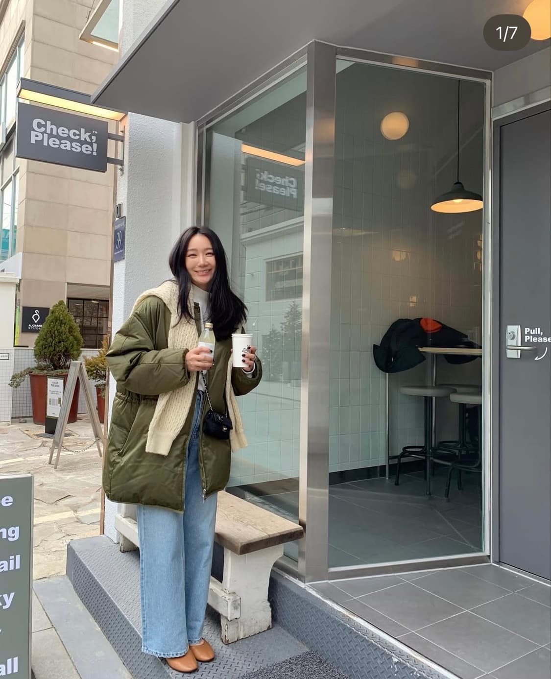 (새상품) 브론즈부부 카키 야상 패딩 2개(1+1) 판매합니다 상품이미지1