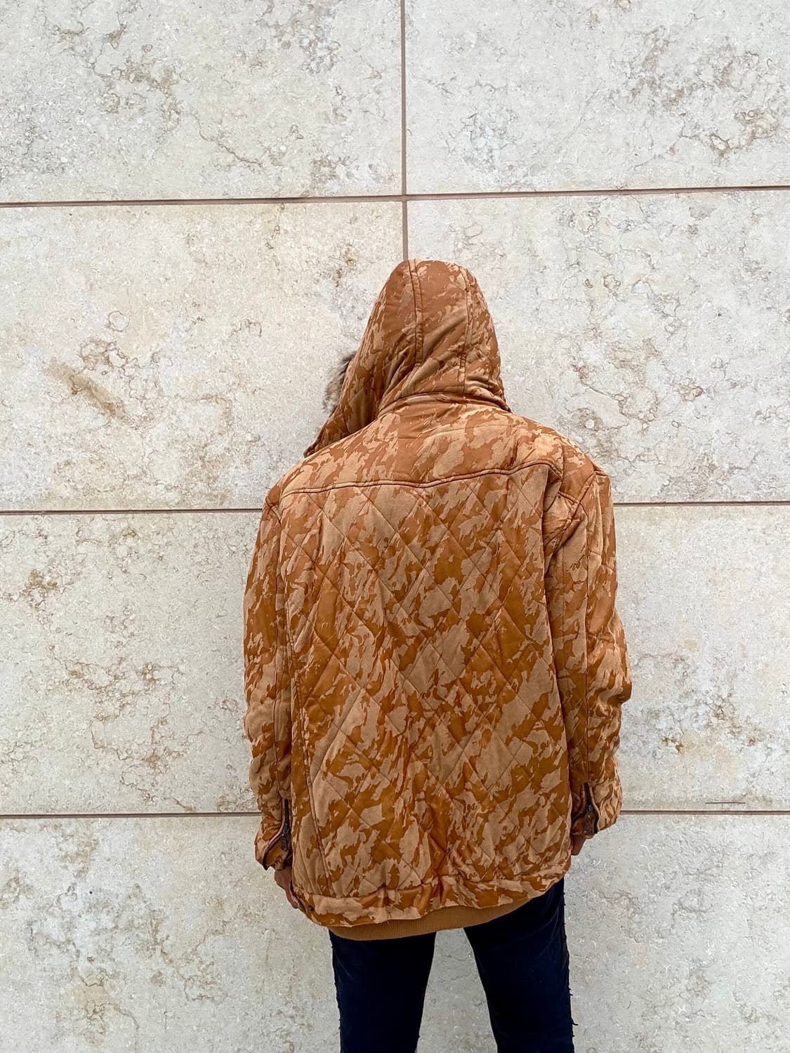 00’s Camo Pattern Over-Fit Fur Hoodie Ja 상품이미지9