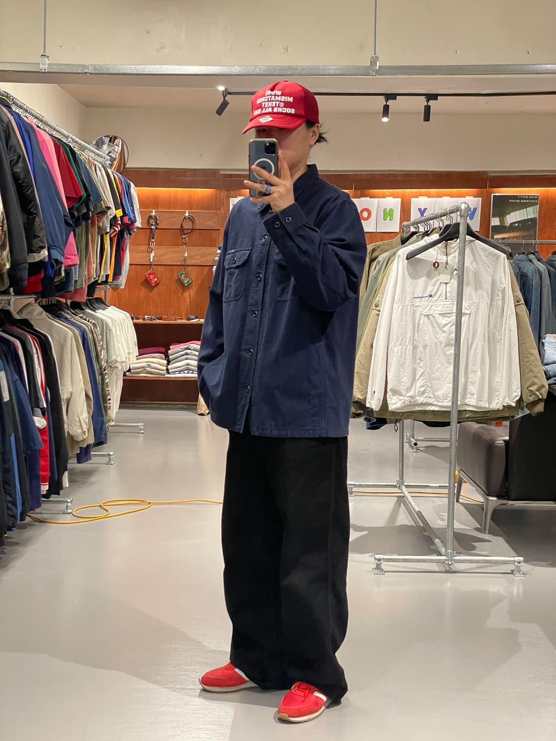 에디바우어 와플 셔츠 자켓   상품이미지5