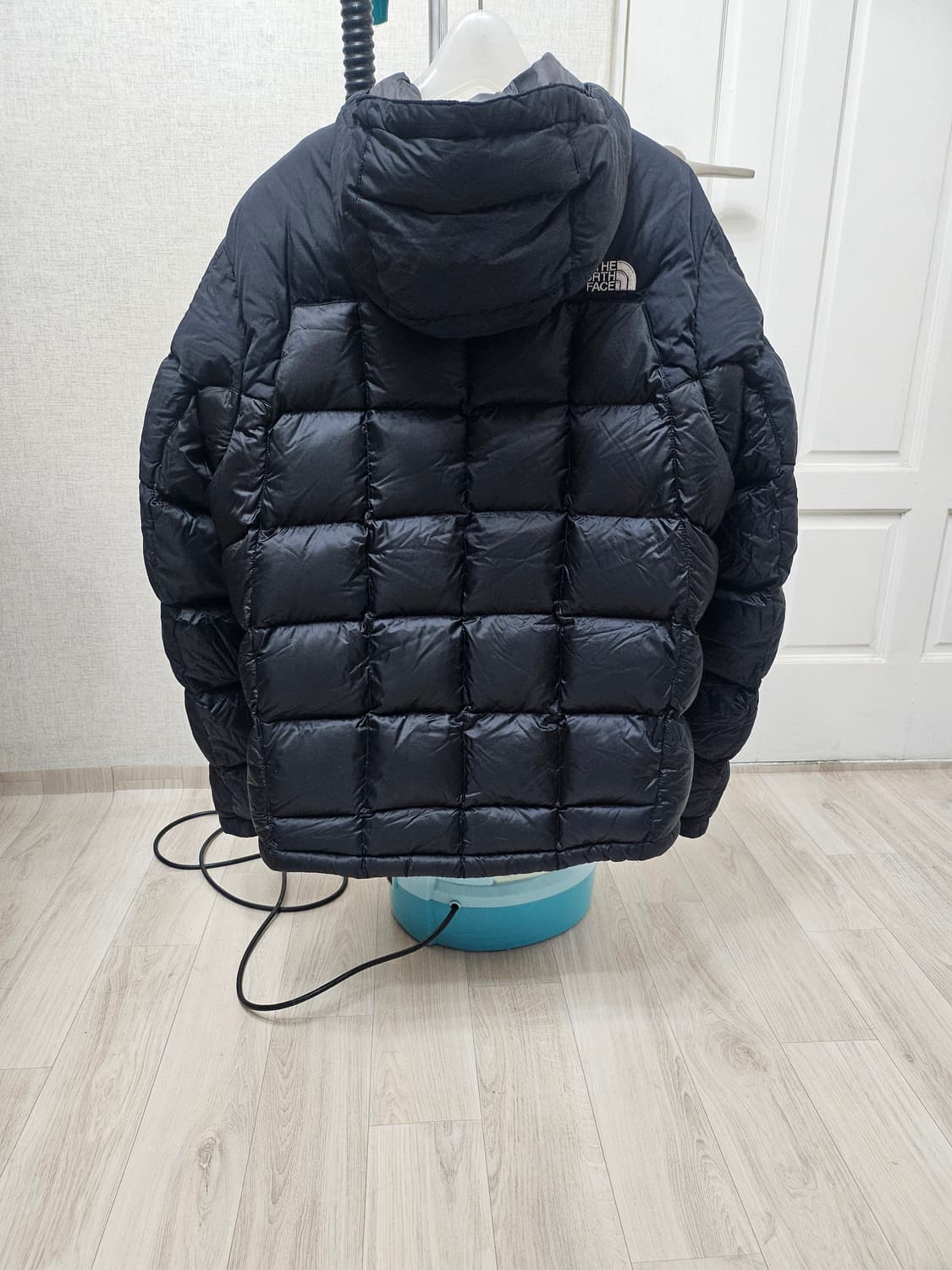 (100)L☆초대장급☆ 노스페이스 800써밋 2중지퍼 [블랙]구스다운패딩 상품이미지6