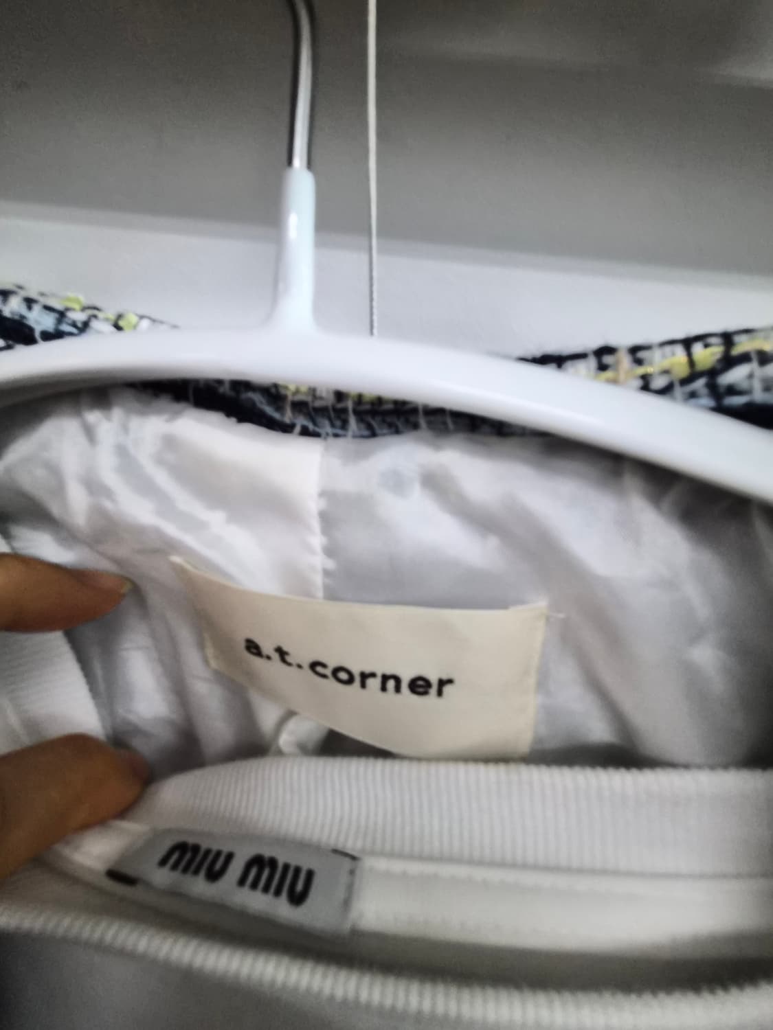 앳코너 쎄일러 트위드자켓 상품이미지2