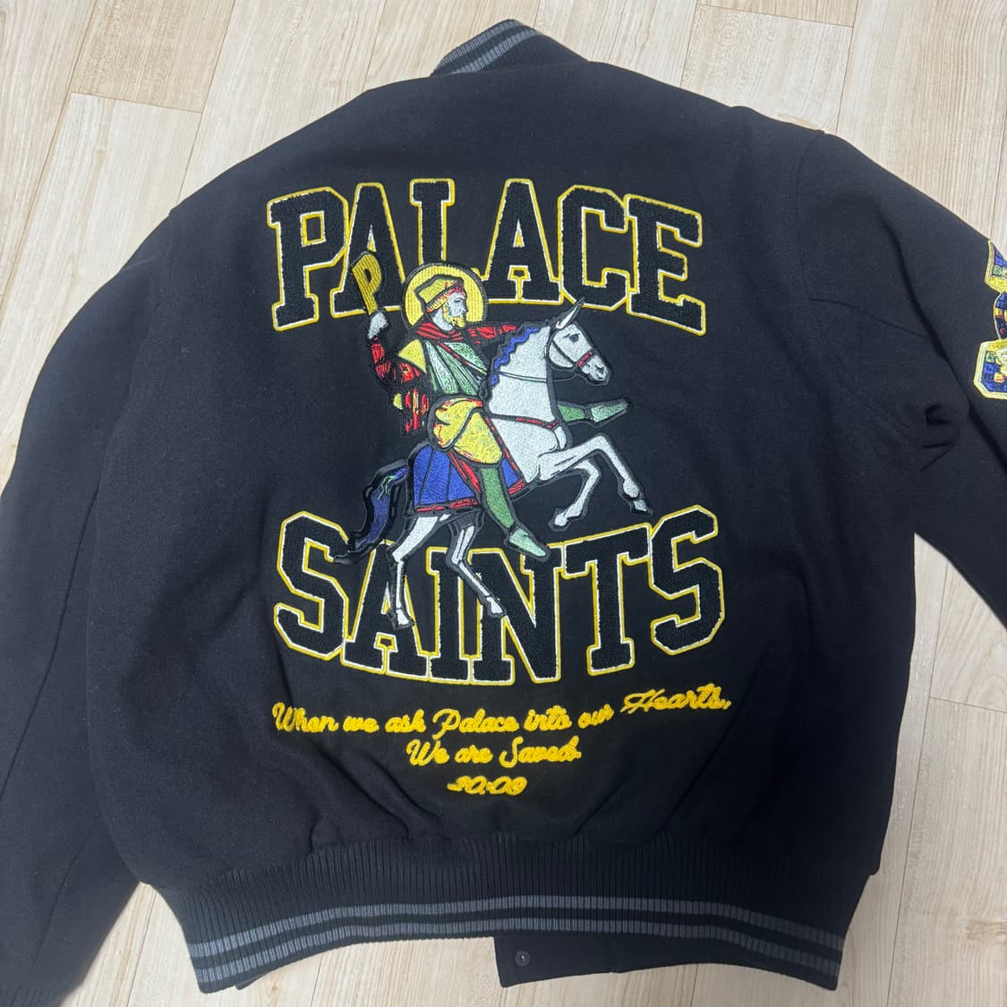 [SS급] 24SS 팔라스 바시티 자켓 L 팝니다. 상품이미지5