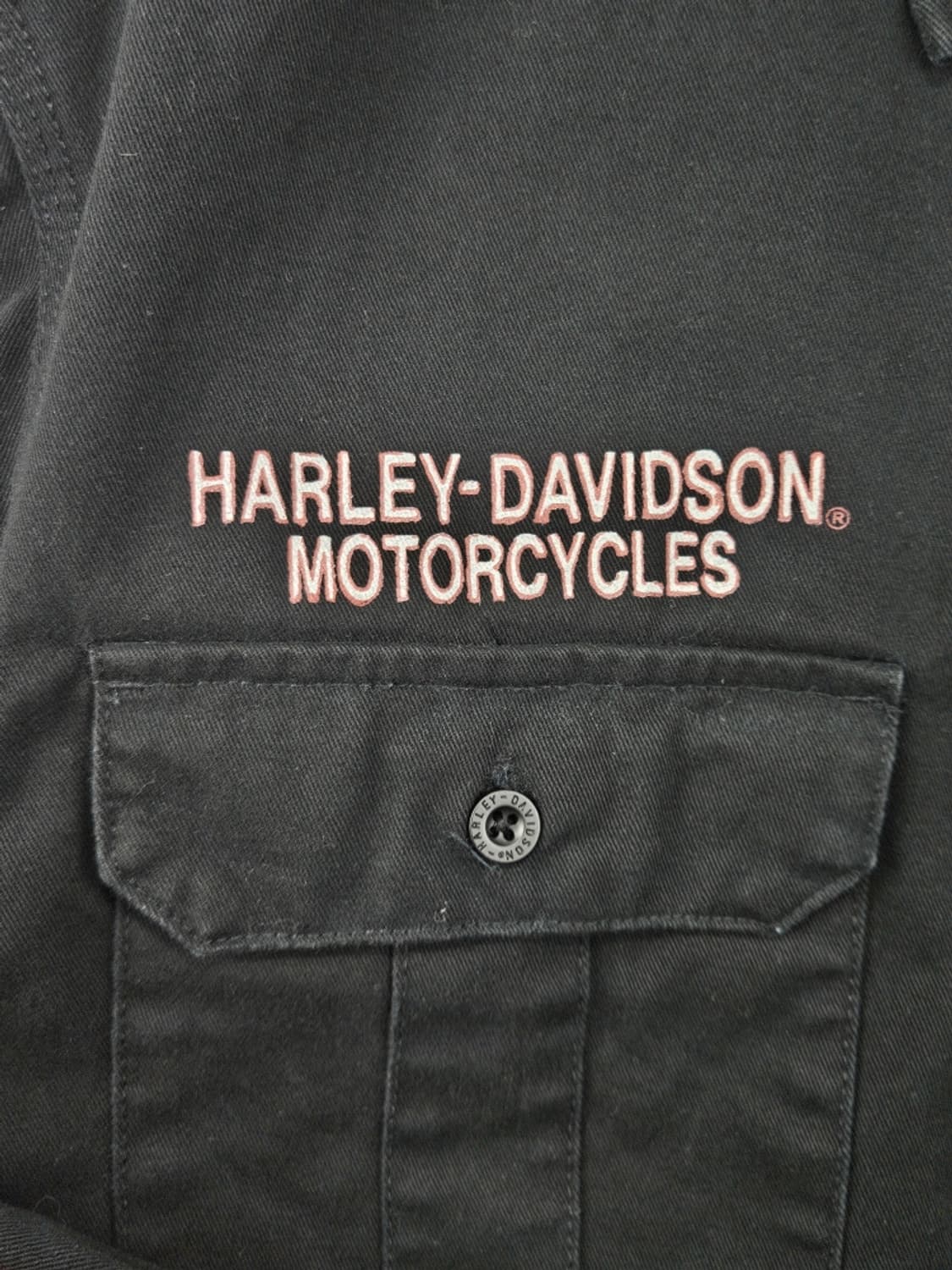 할리데이비슨 V-TWIN 모터사이클 바이커 셔츠 ( L ) / 11590 상품이미지7