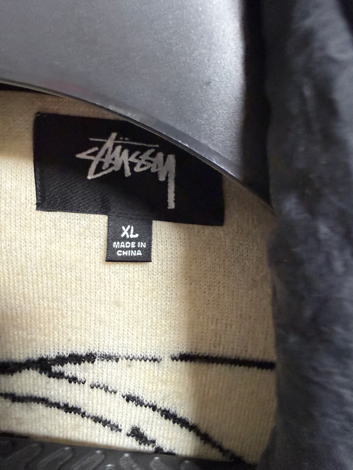 스투시 비너스 자카드 쉐르파 후리스 XL 상품이미지7