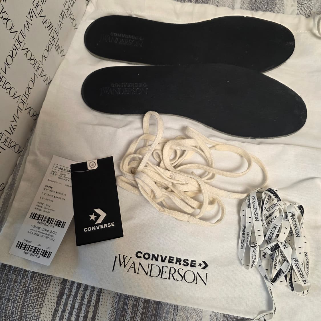 (중고) 컨버스 x JW 앤더슨 런스타 하이크 하이 2개+스모크 280 상품이미지8
