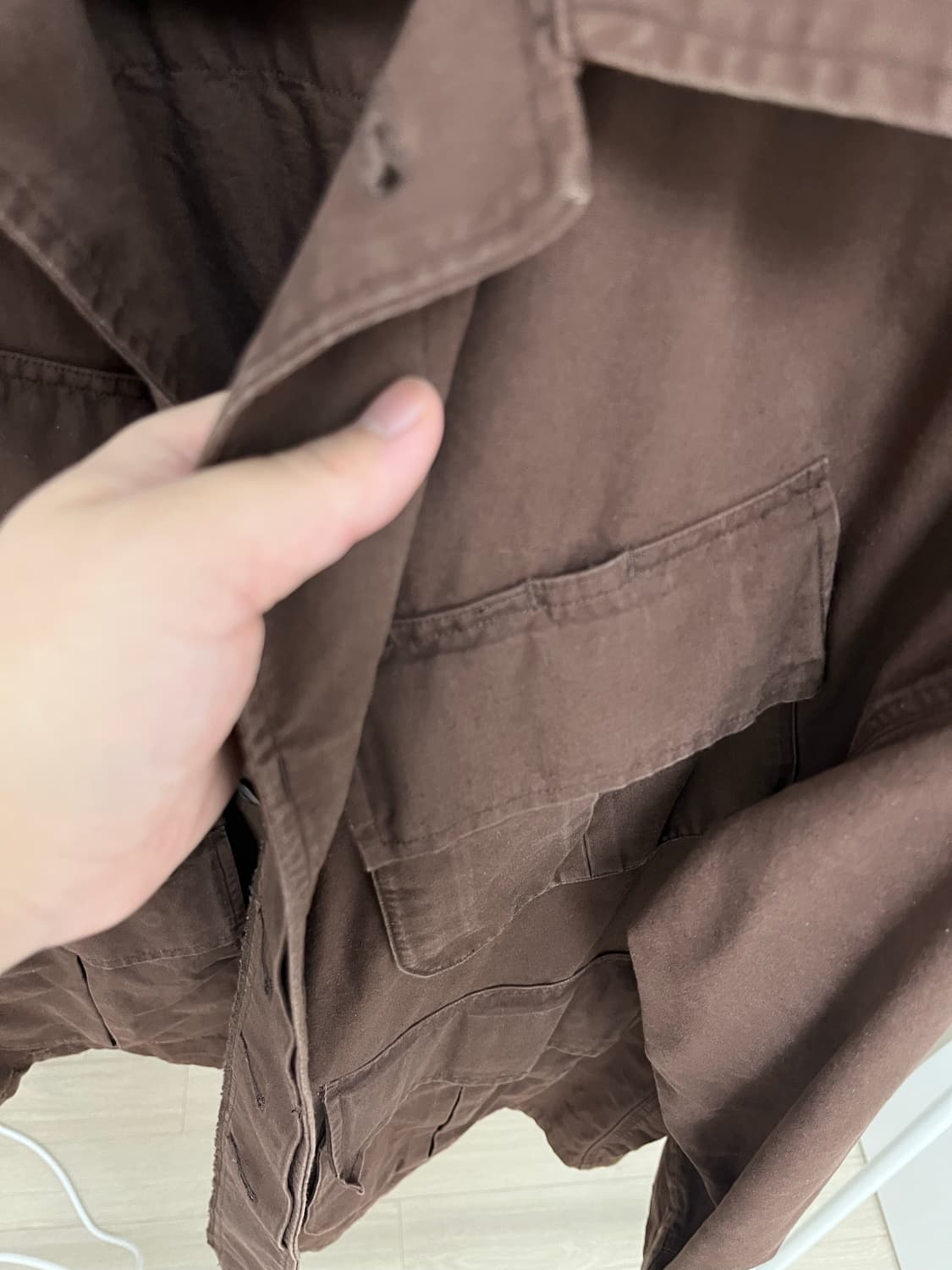 [1]marka 마카 정글 퍼티그 재킷 - 오가닉 코튼 컴팩트 실크 웨더 상품이미지5