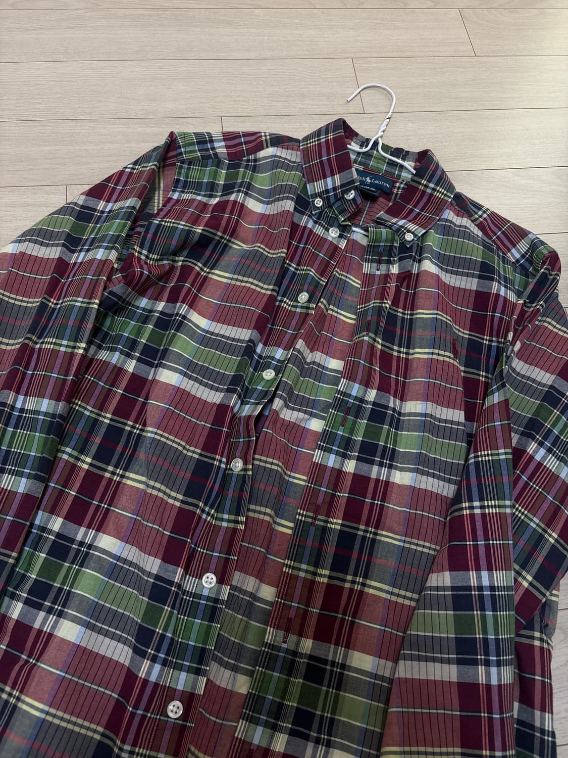 폴로 체크 셔츠 상품이미지2