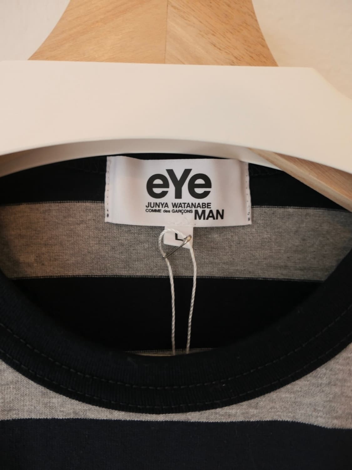 준야 와타나베 eYe 스트라이프 롱슬리브 상품이미지4