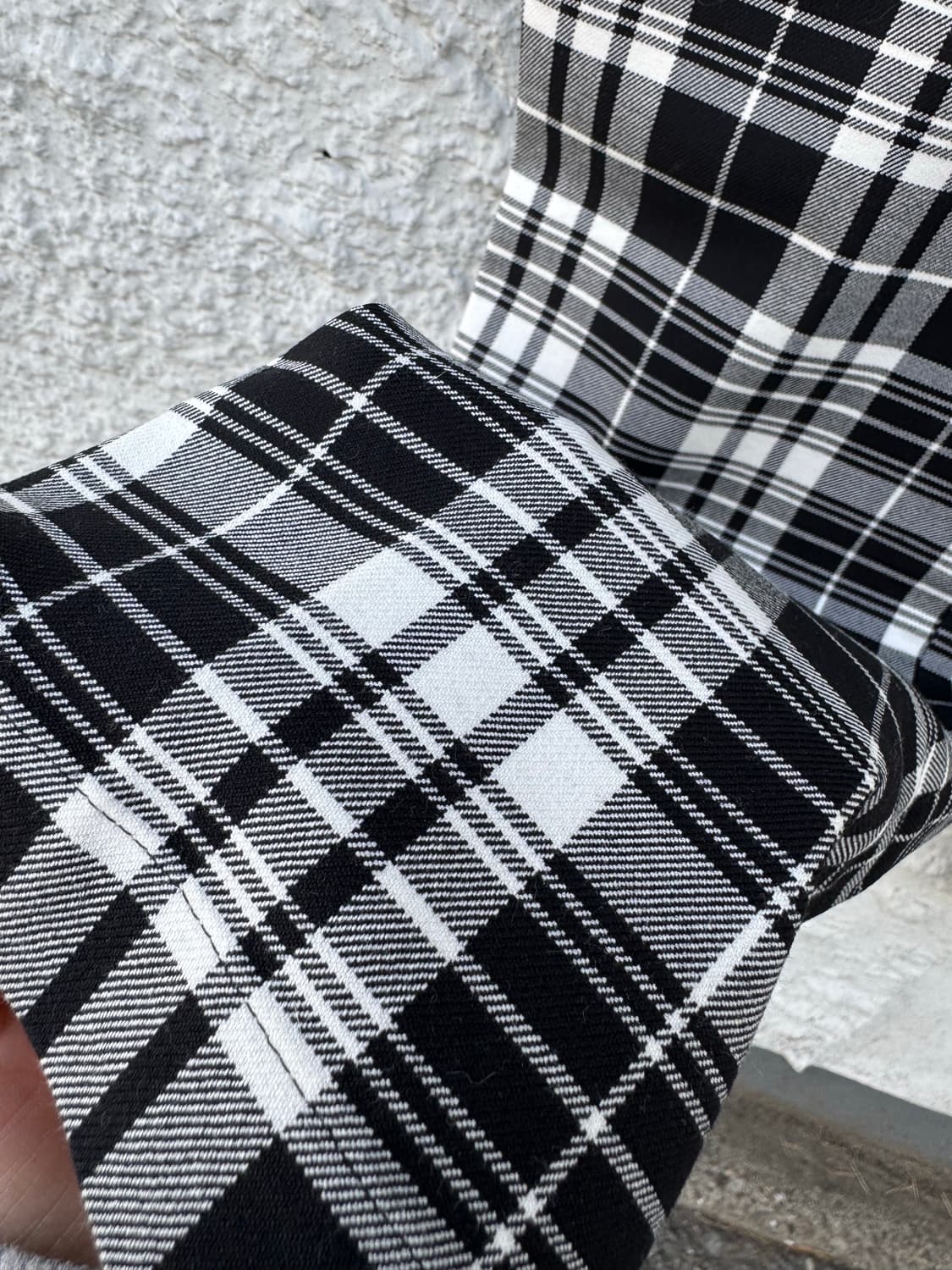 [Courrèges] 빈티지 꾸레쥬르 스포츠 푸투르 체크 팬츠 상품이미지3