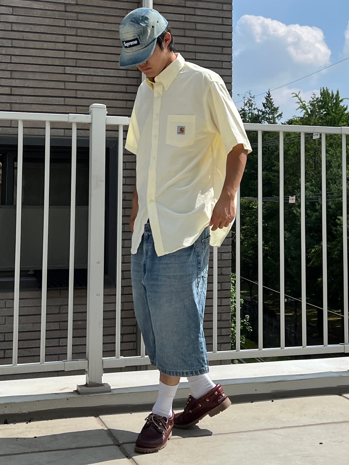 칼하트 반팔 셔츠 상품이미지2