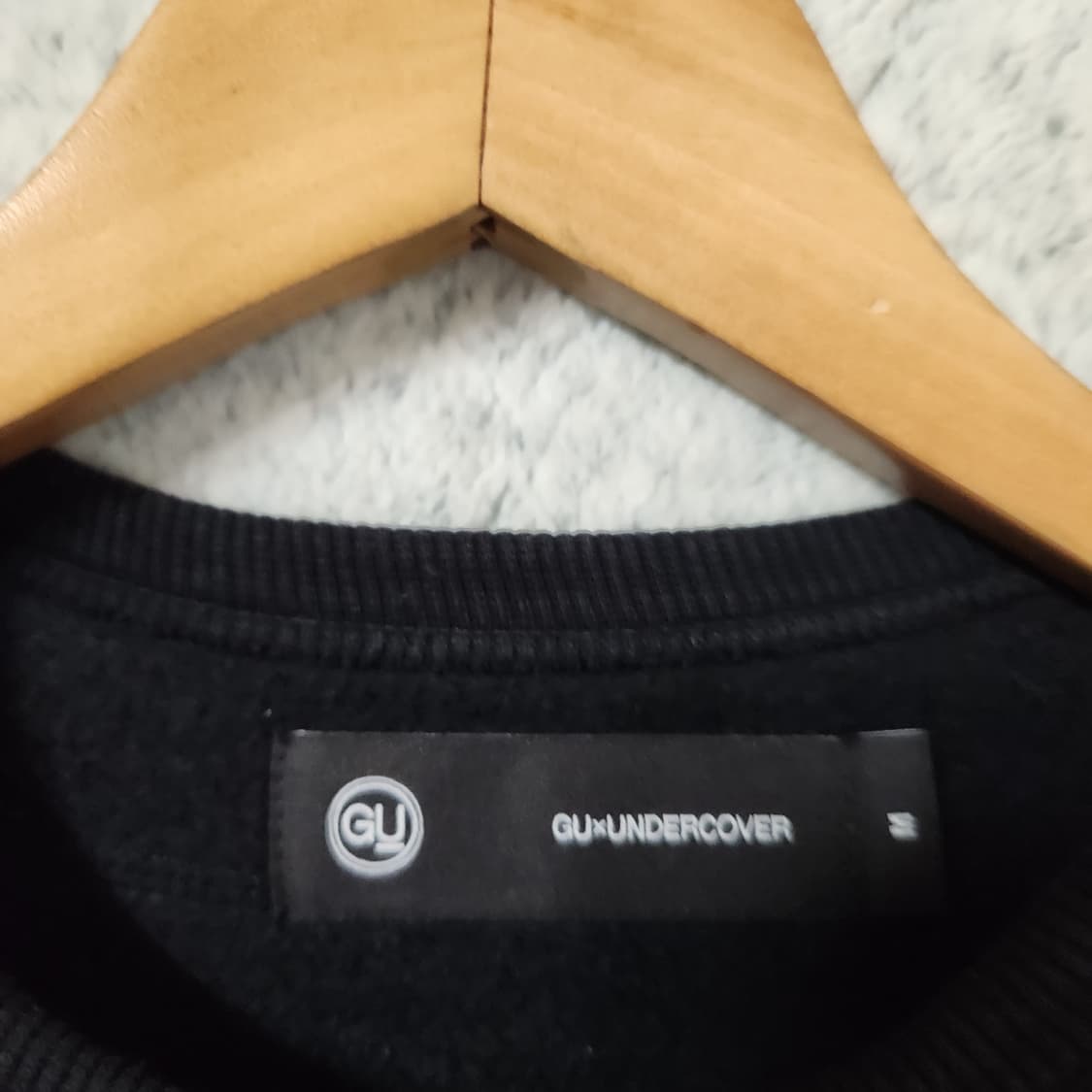 H377 [M] GU X 언더커버 지퍼 맨투맨 티셔츠 상품이미지3