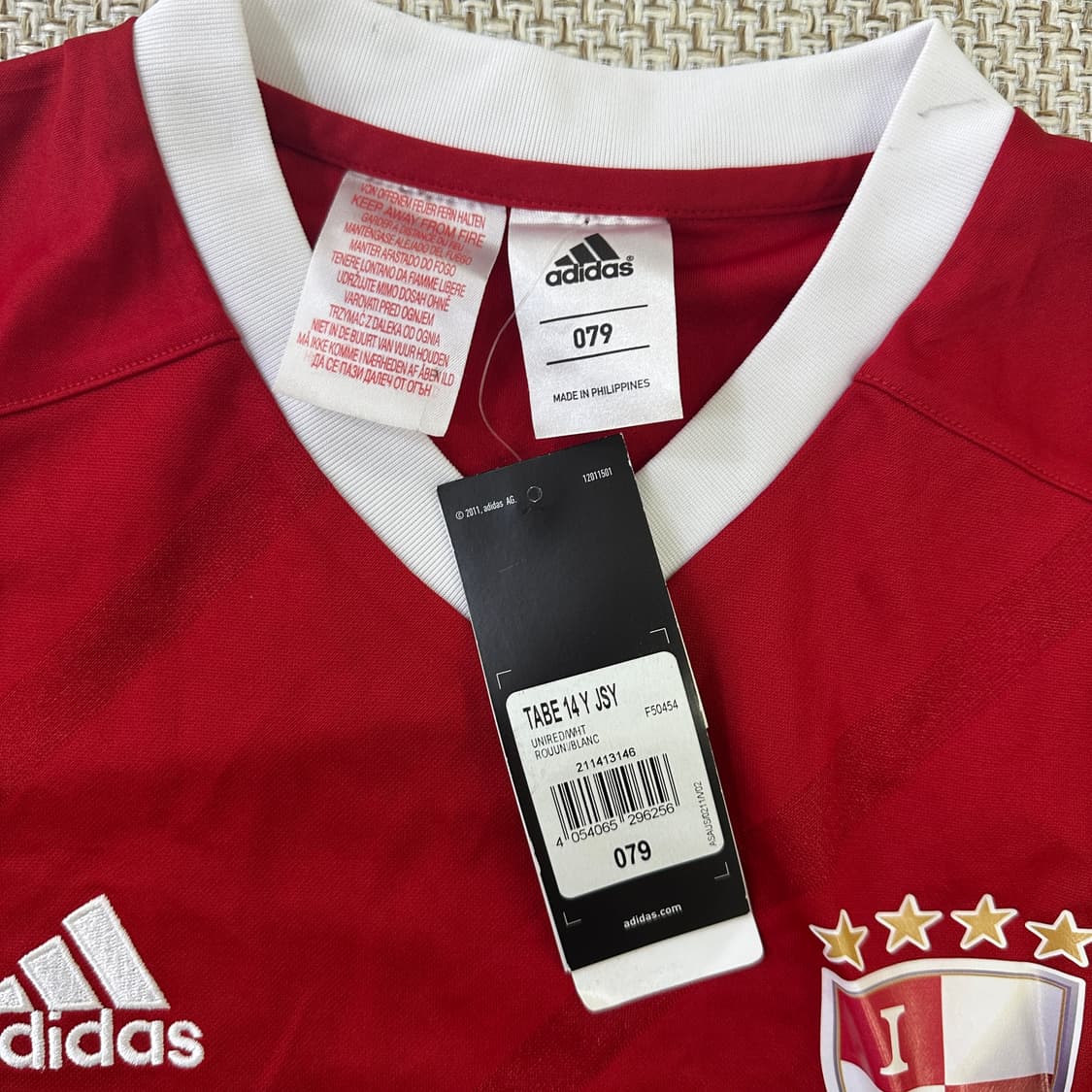 79 아디다스 축구 유니폼 새상품  0408D 상품이미지2