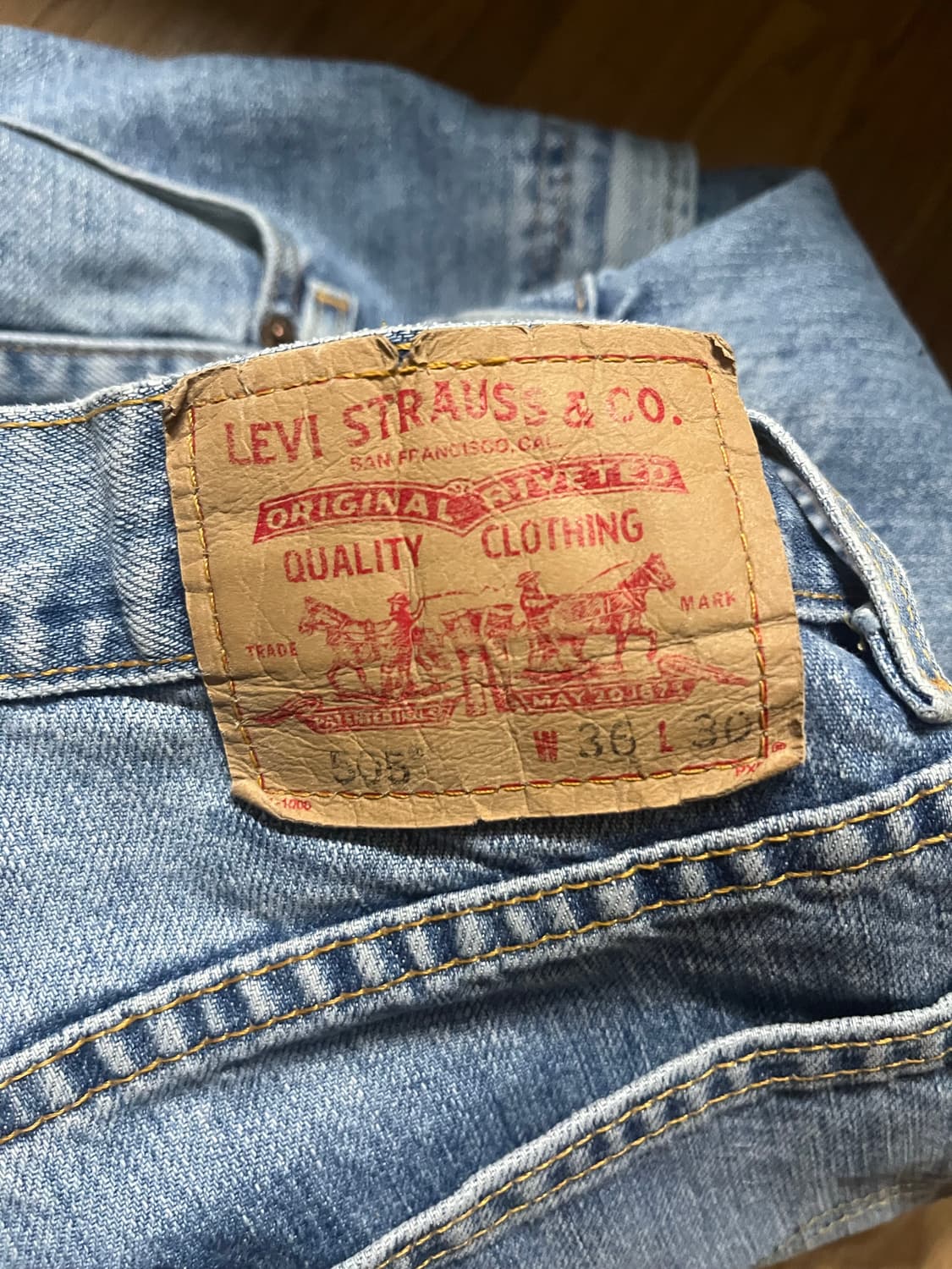 00s 리바이스 505 36/30 상품이미지4