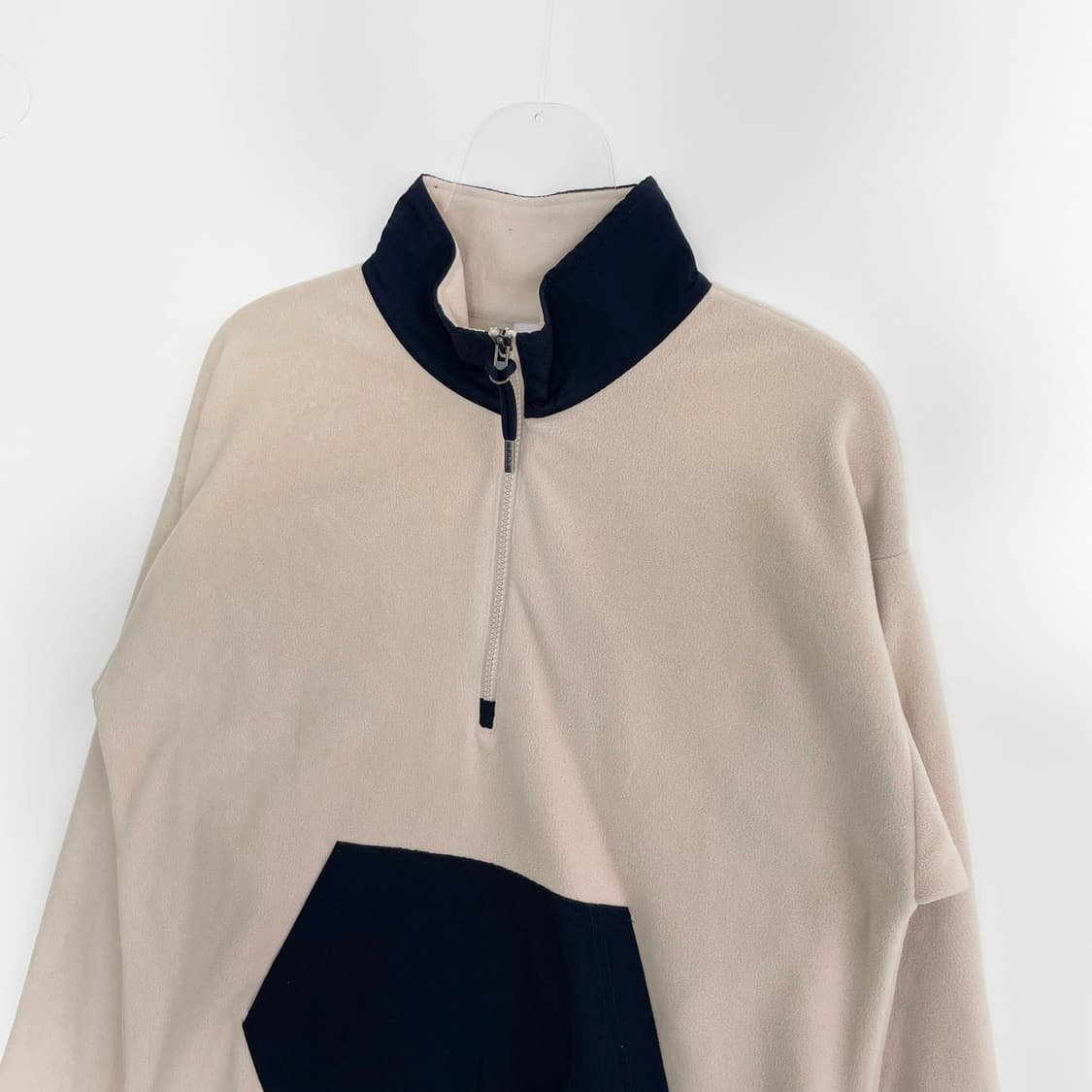 E2 휠라 플리스 반집업 맨투맨 95사이즈 상품이미지2