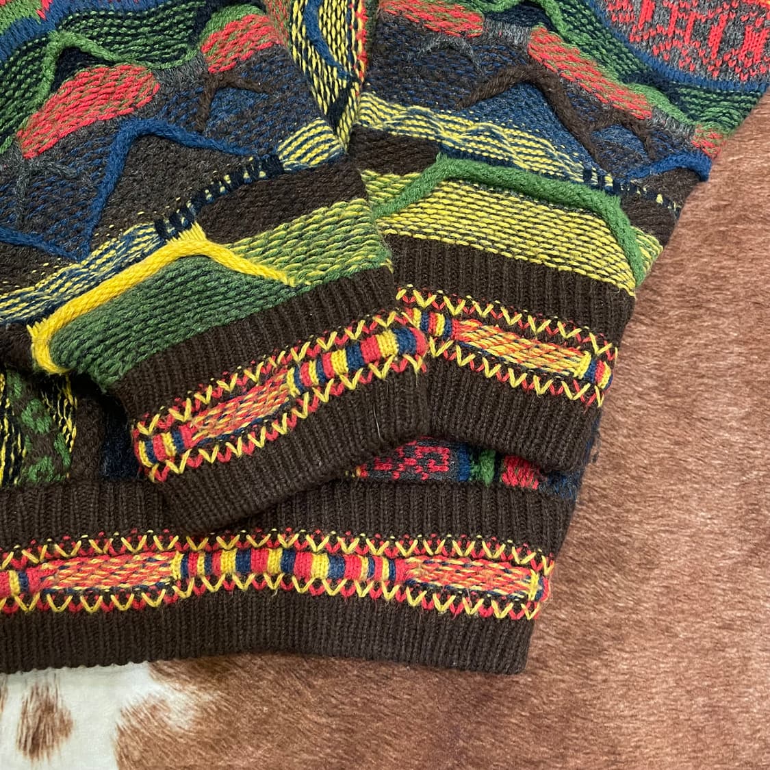 빈티지 케이블 니트 상품이미지4