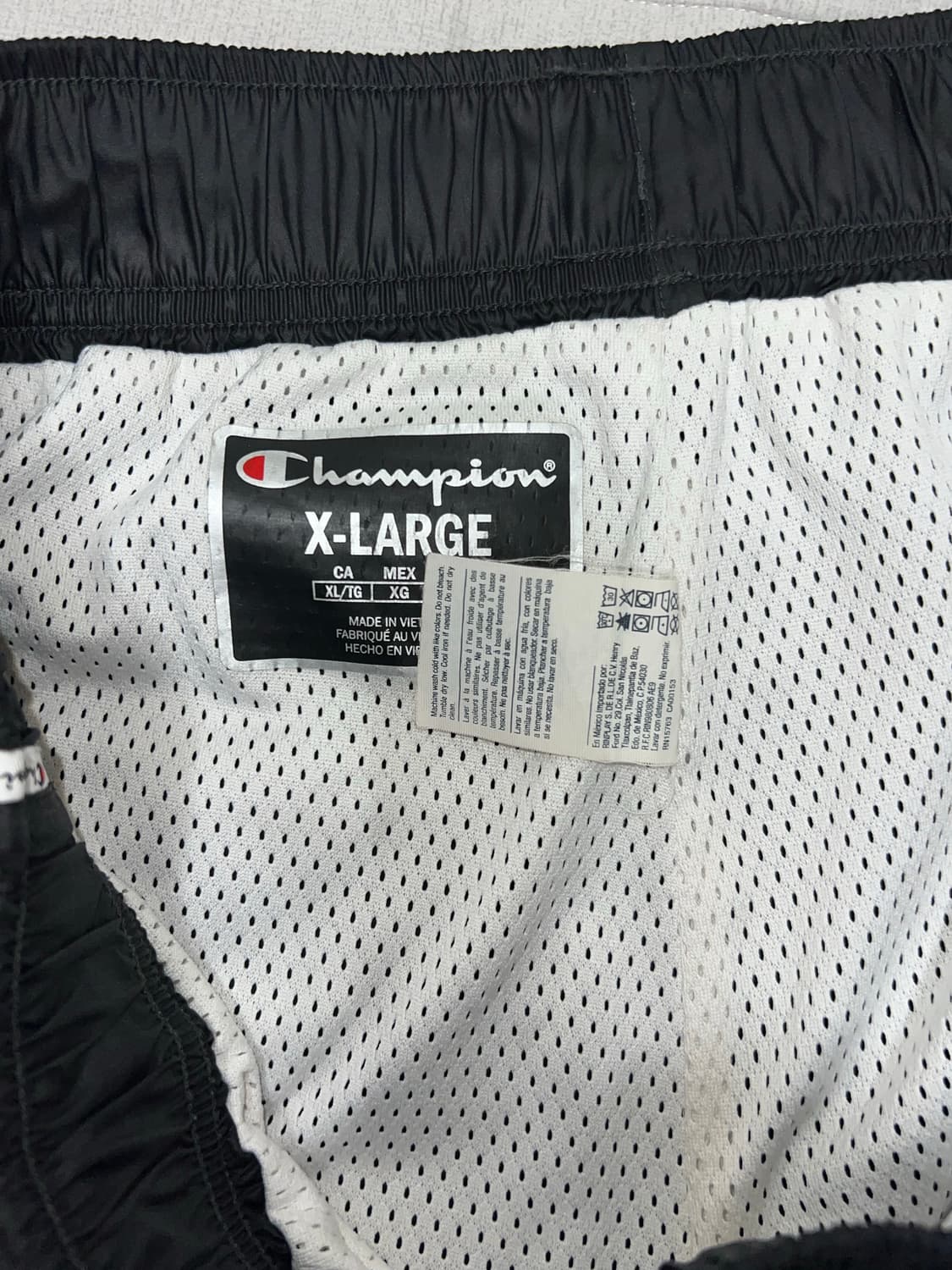 챔피온 빈티지 사이드 라인 트랙팬츠. XL 상품이미지5