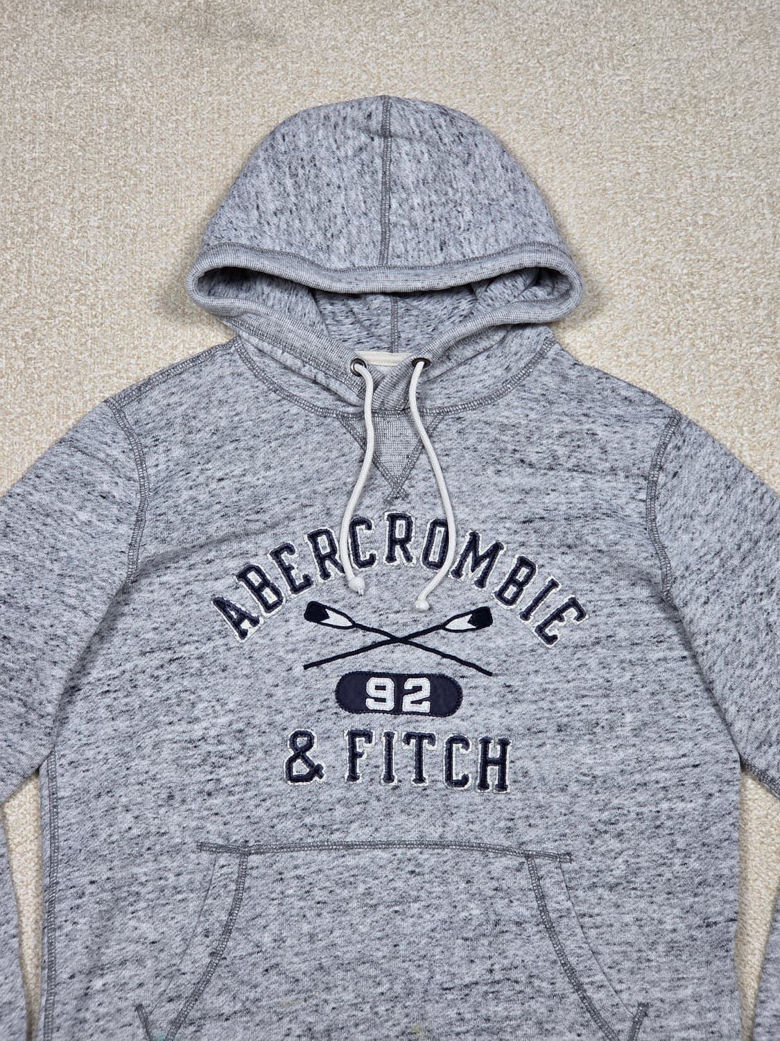 [아베크롬비] 1892 로고 자수 후드티 | A00172 상품이미지2