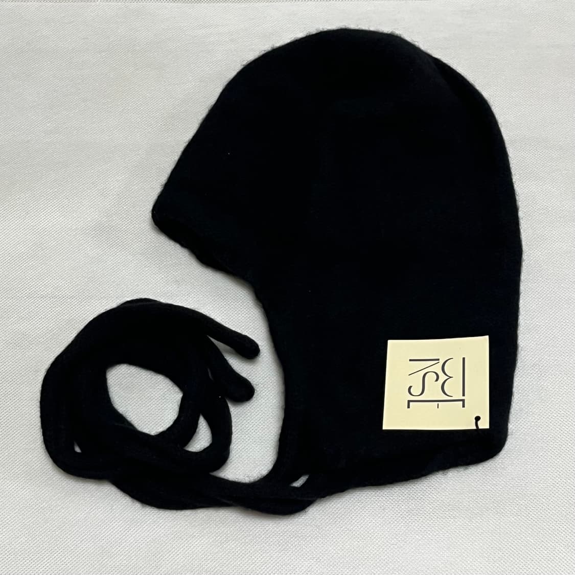 베이스레인지 25fw Tier 캐시미어 후드 비니/블랙 상품이미지2