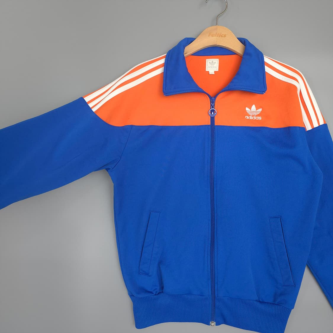 남성용 아디다스 adidas 삼선 배색 트랙탑 M 상품이미지2