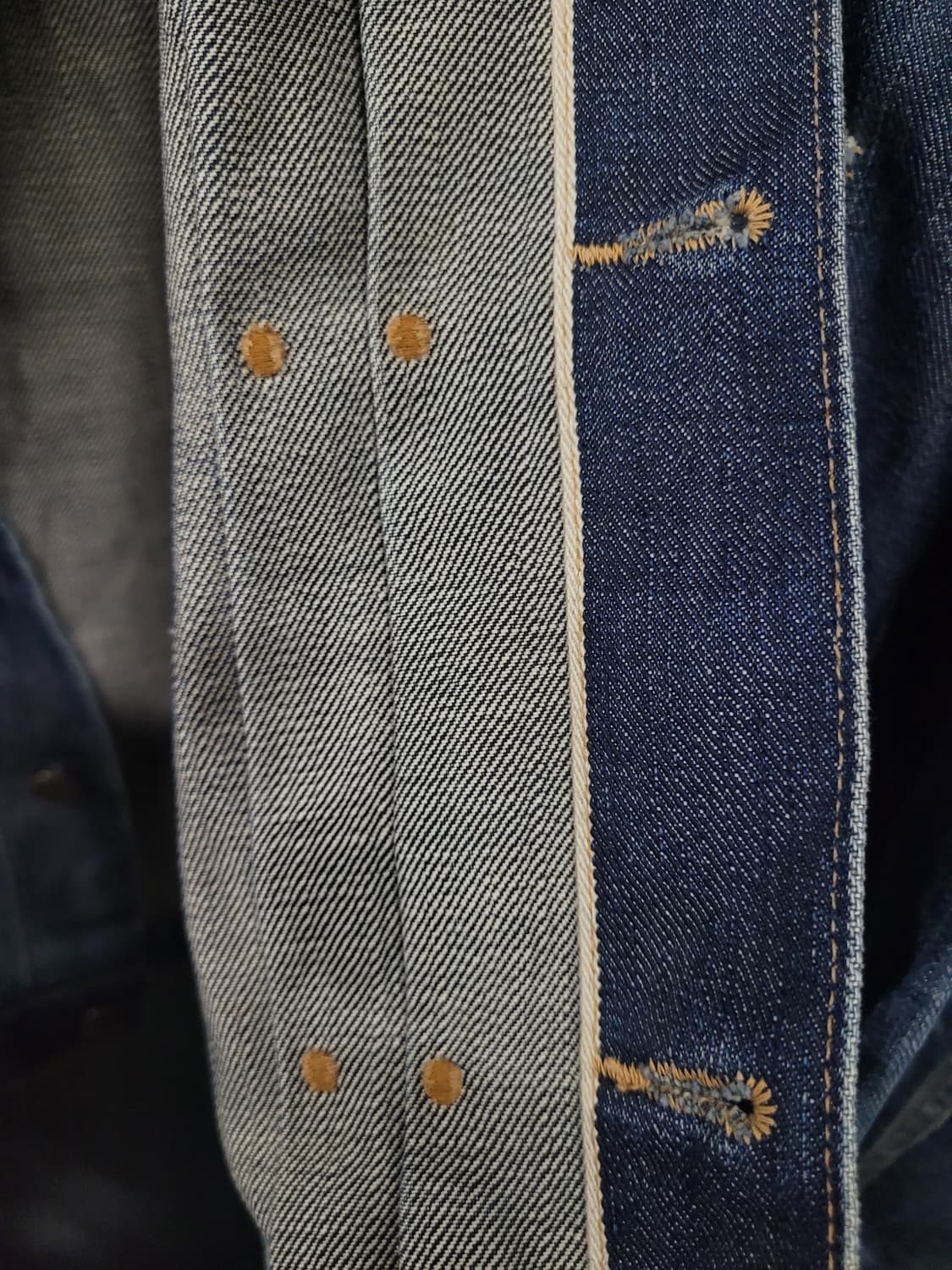 랭글러  11MJ 빈티지  아카이브 셀비지 레드라인 데님자켓  상품이미지7