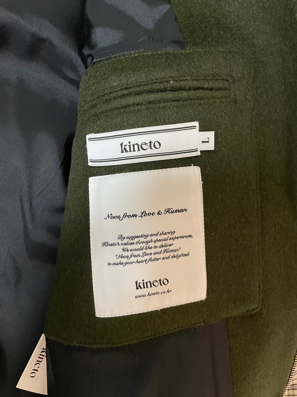 Destroyed Cutting Blouson Jacket_Khaki 상품이미지9